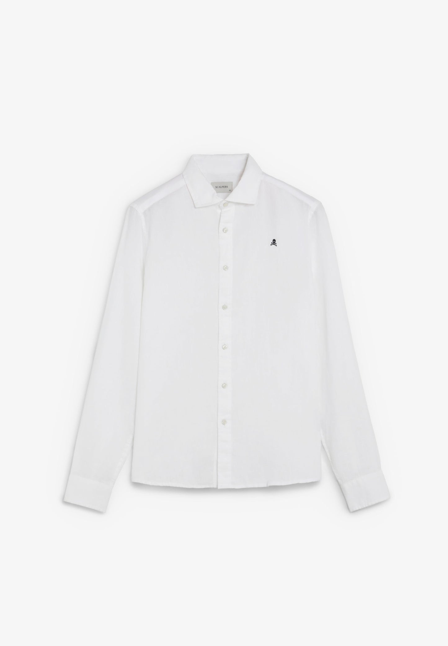 SLIM FIT LINEN SHIRT