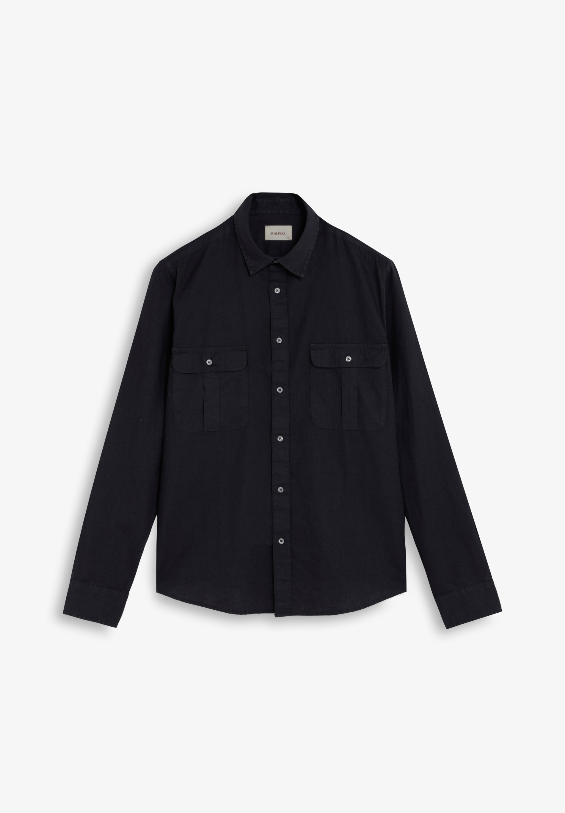 SCLINEN POCKETS SHIRT