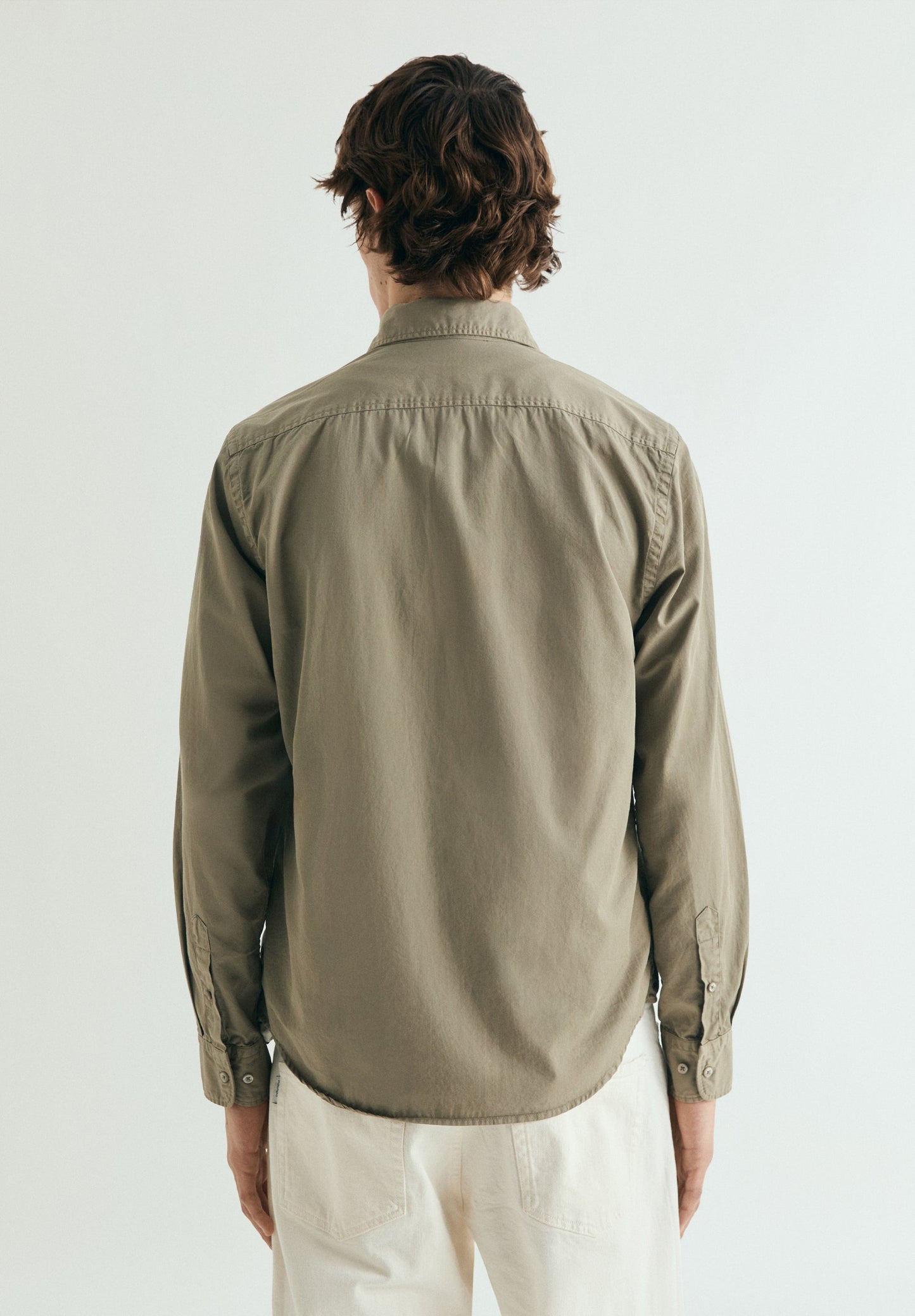 REGULAR FIT EMBROIDERED SHIRT