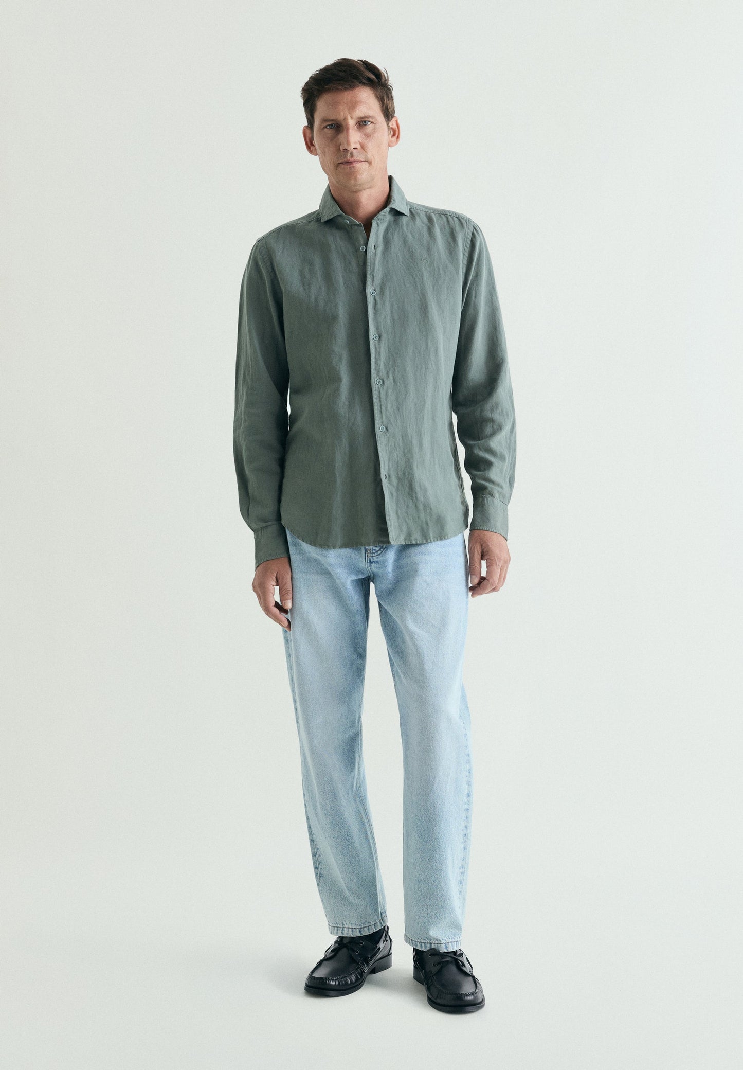 CAMICIA LINO REGULAR FIT