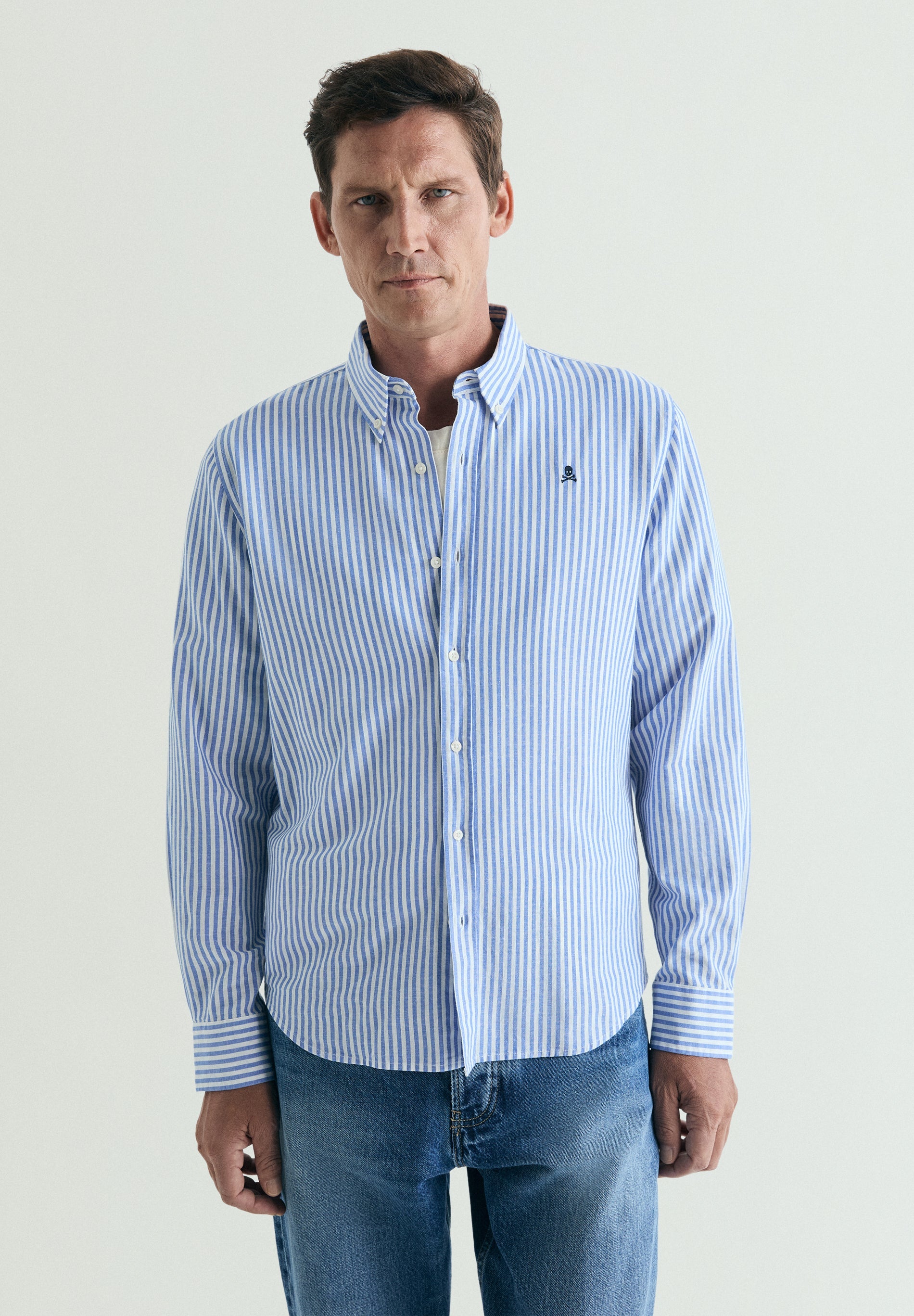 CHEMISE OXFORD COTON ET LIN