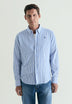 COTTON AND LINEN OXFORD SHIRT