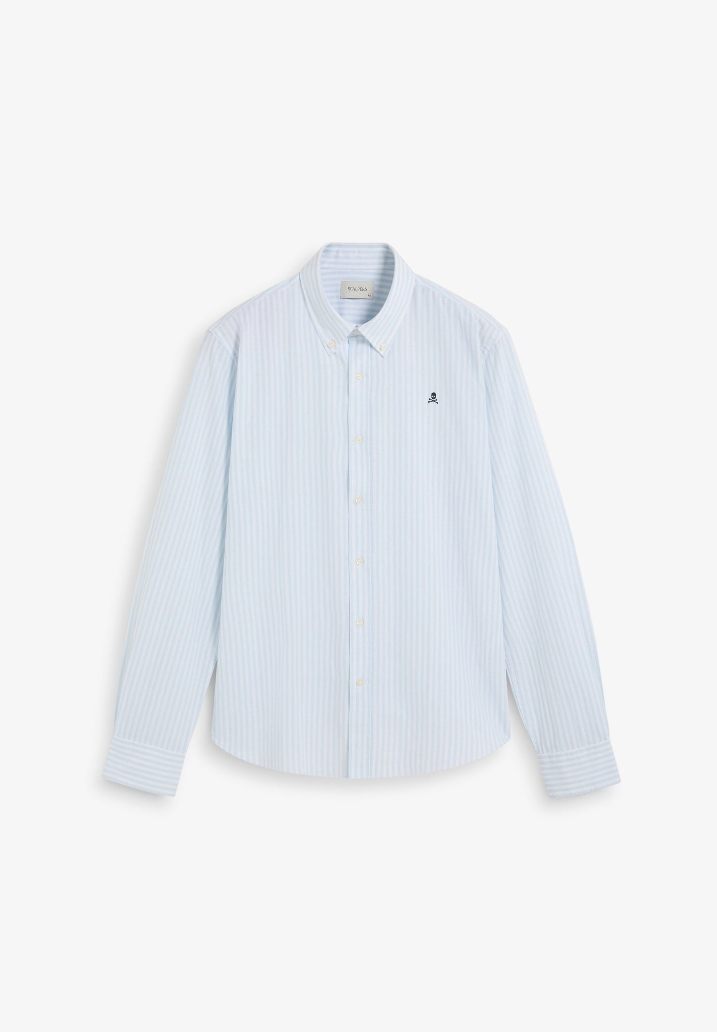 CAMICIA OXFORD COTONE E LINO