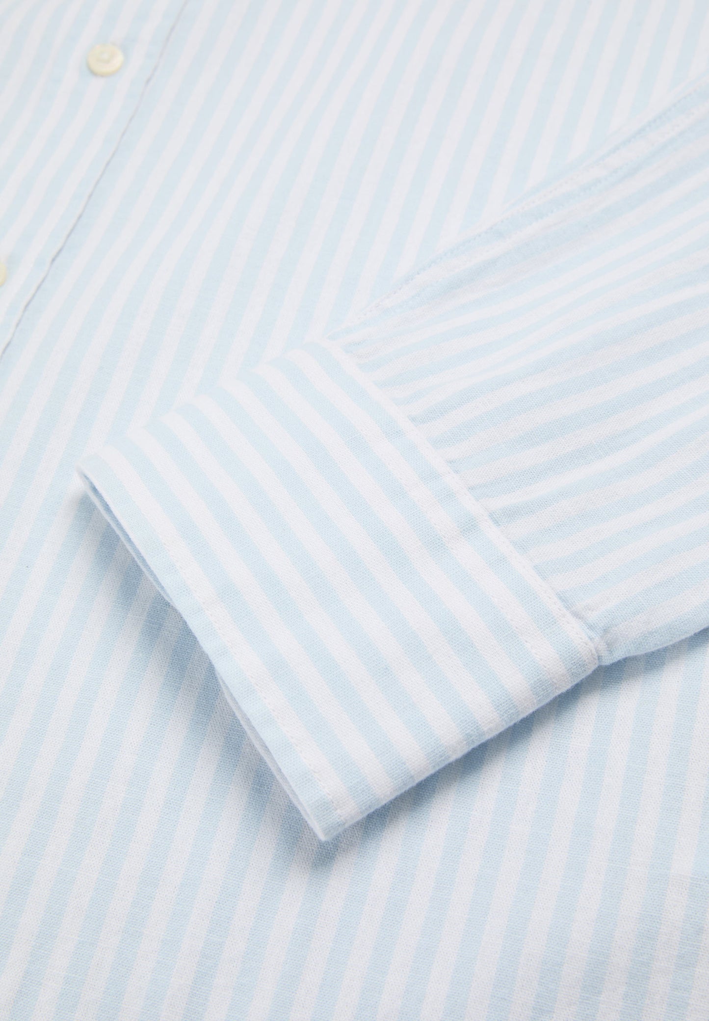 COTTON AND LINEN OXFORD SHIRT