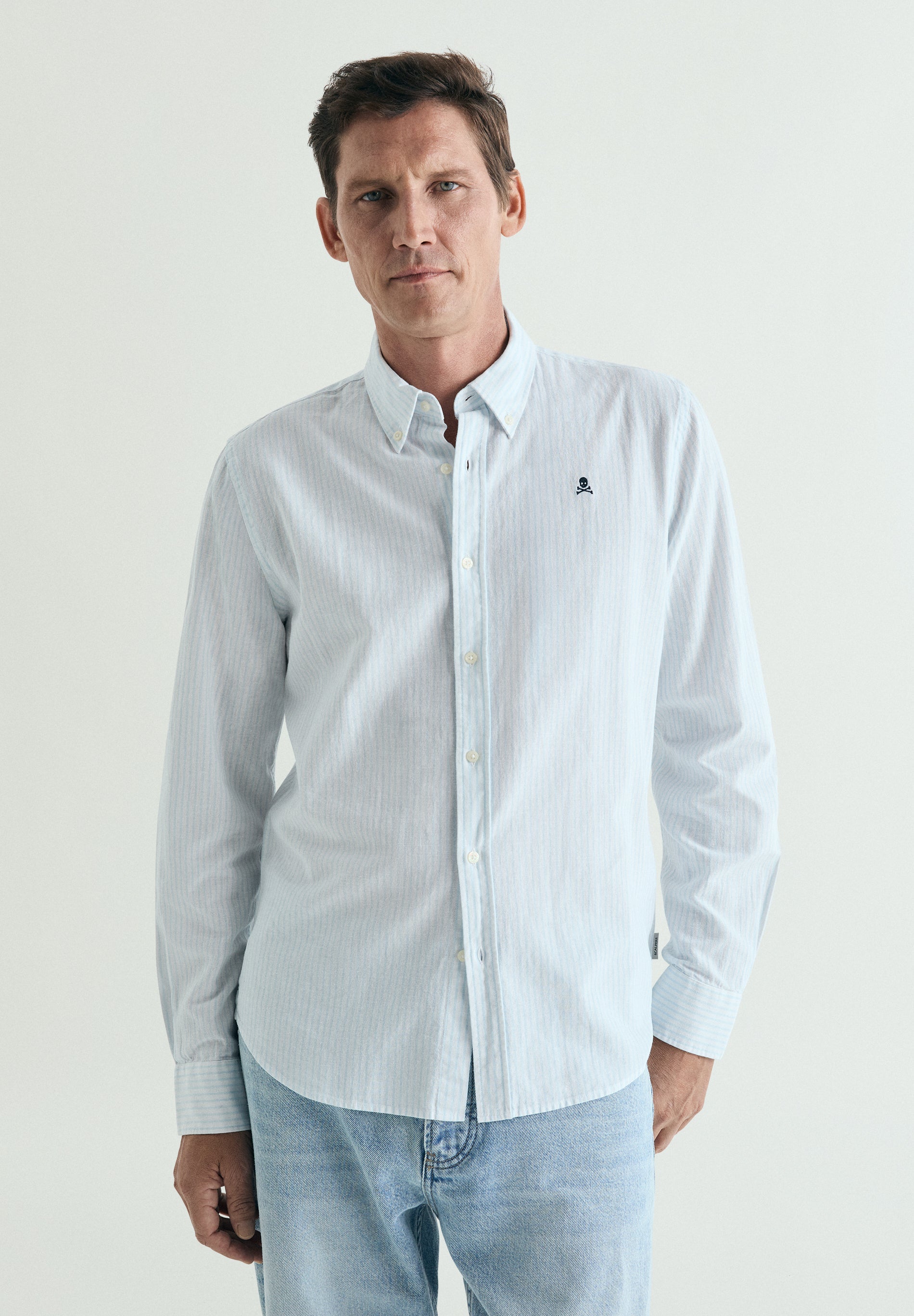 CHEMISE OXFORD À RAYURES