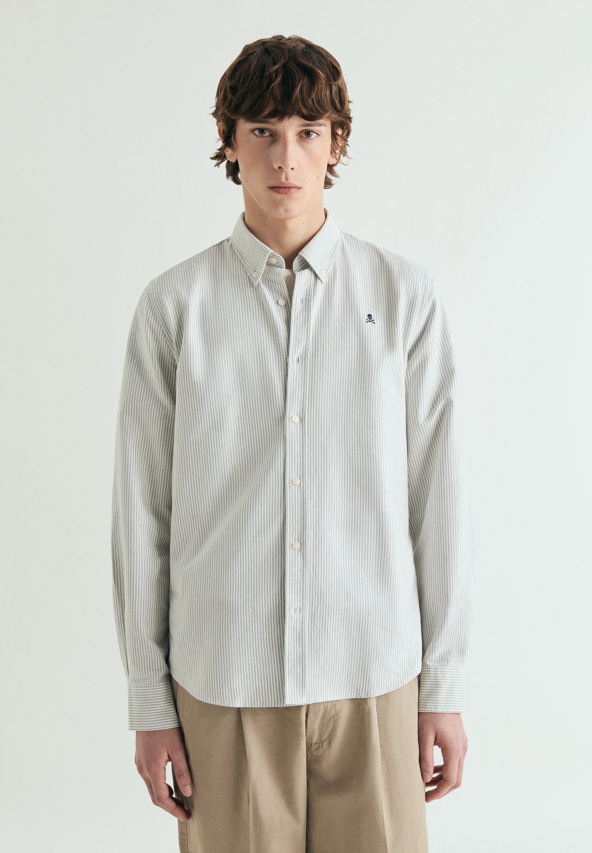 CHEMISE OXFORD À RAYURES