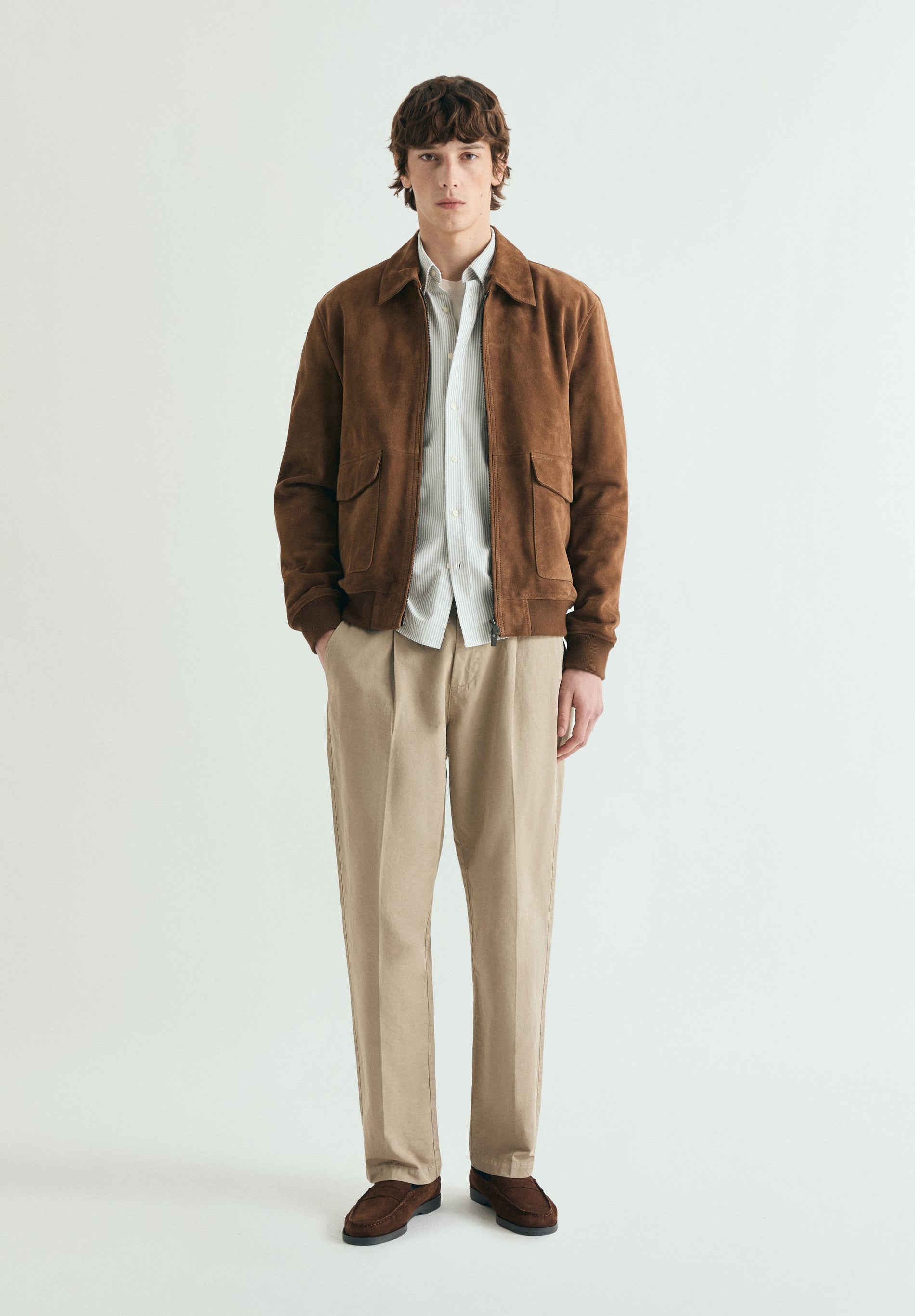 CHEMISE OXFORD À RAYURES