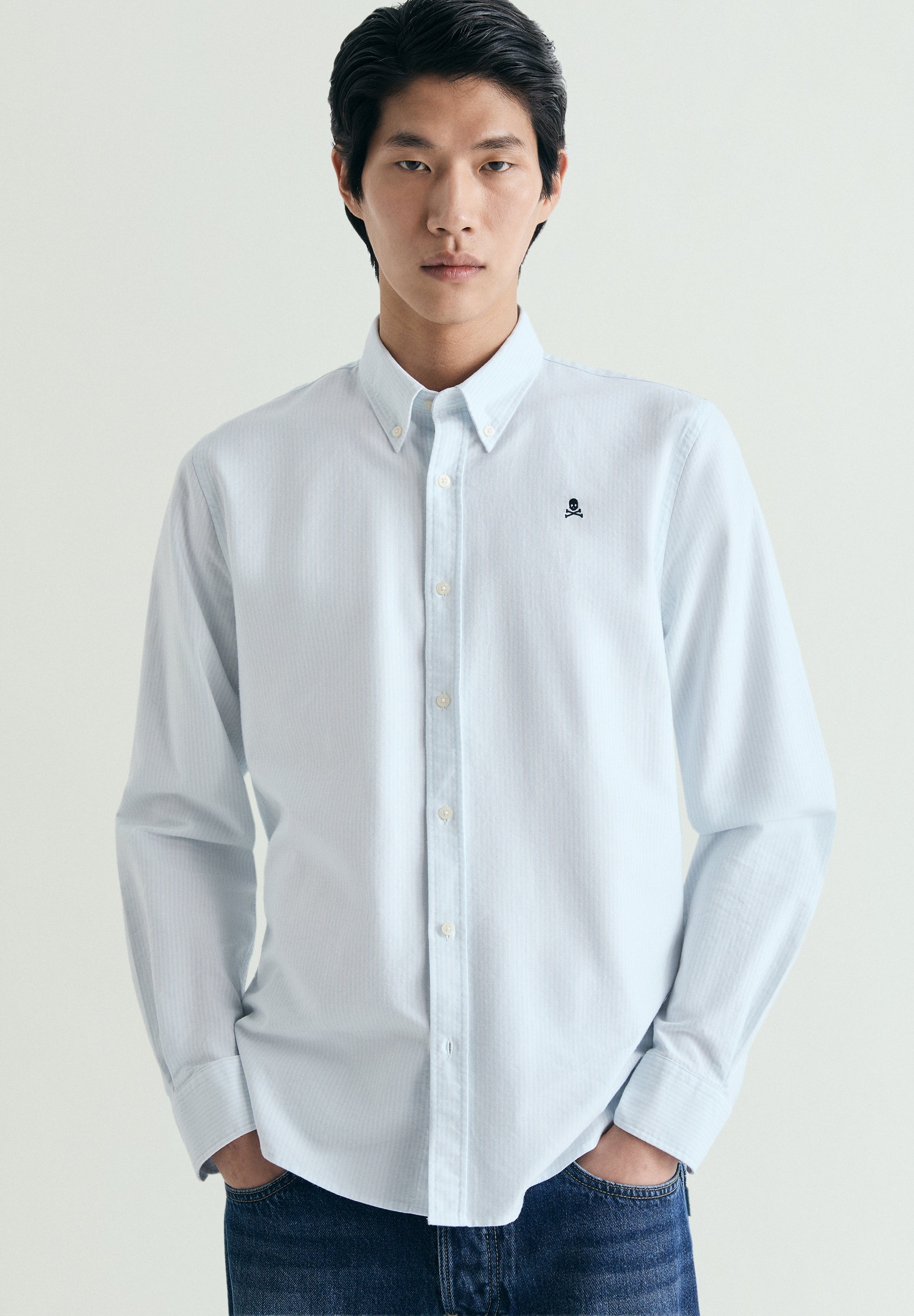 CHEMISE OXFORD À RAYURES