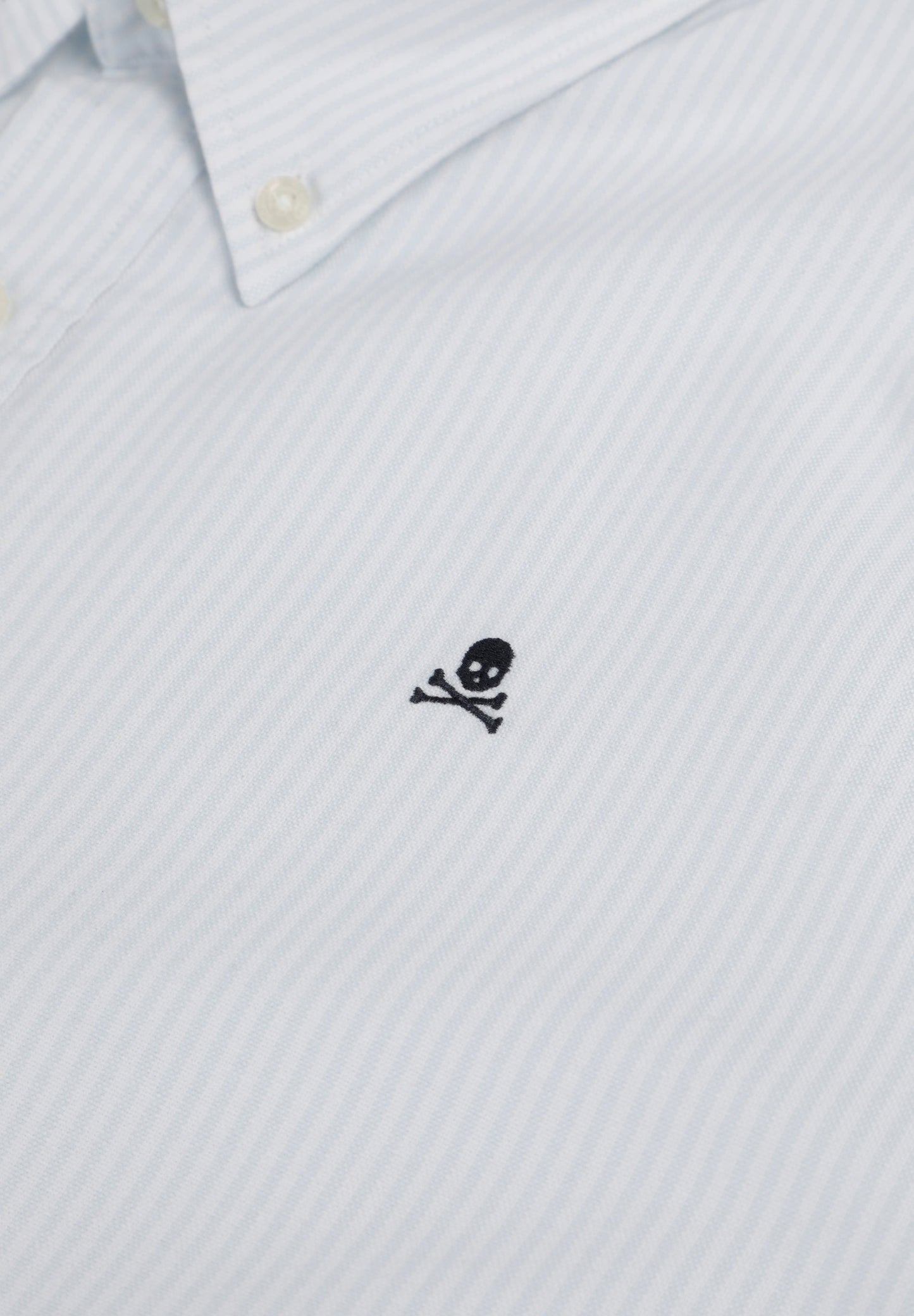 OXFORDHEMD MIT STREIFEN-PRINT