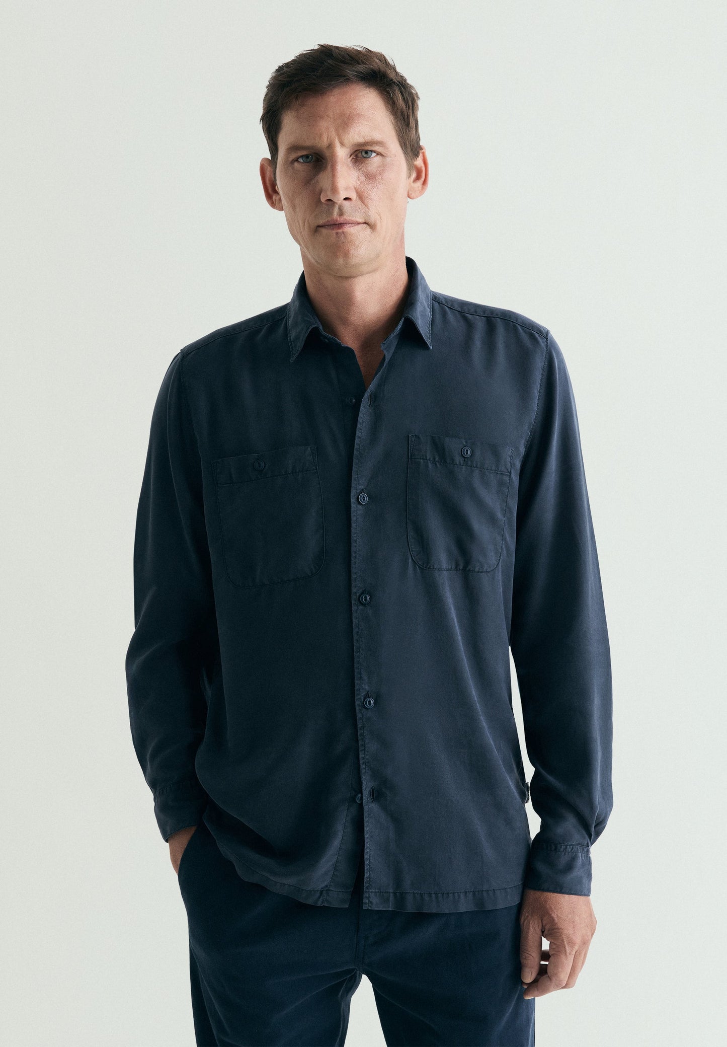 CAMICIA TASCA ANTERIORE