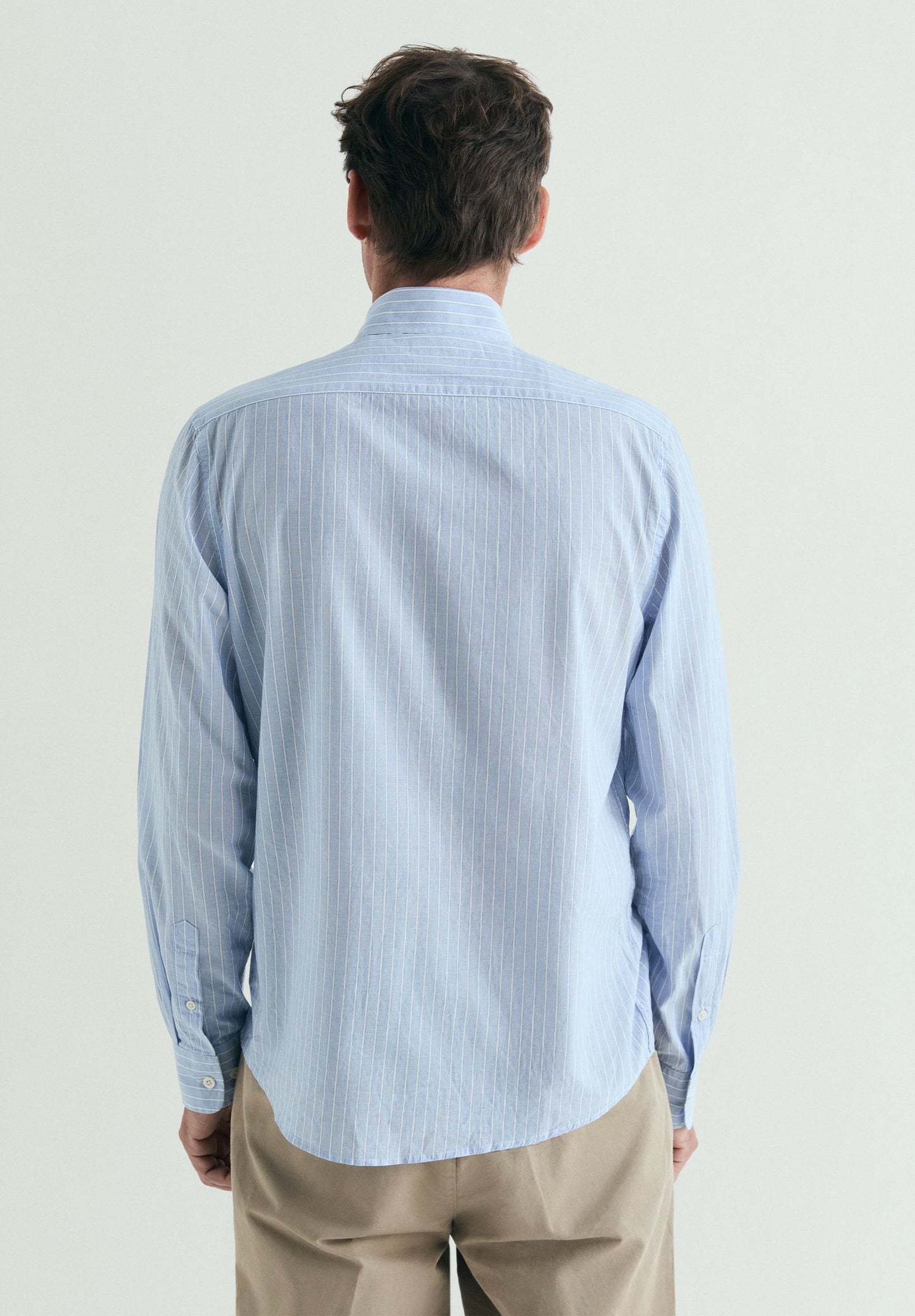 REGULAR FIT STRIPED COTTON SHIRT