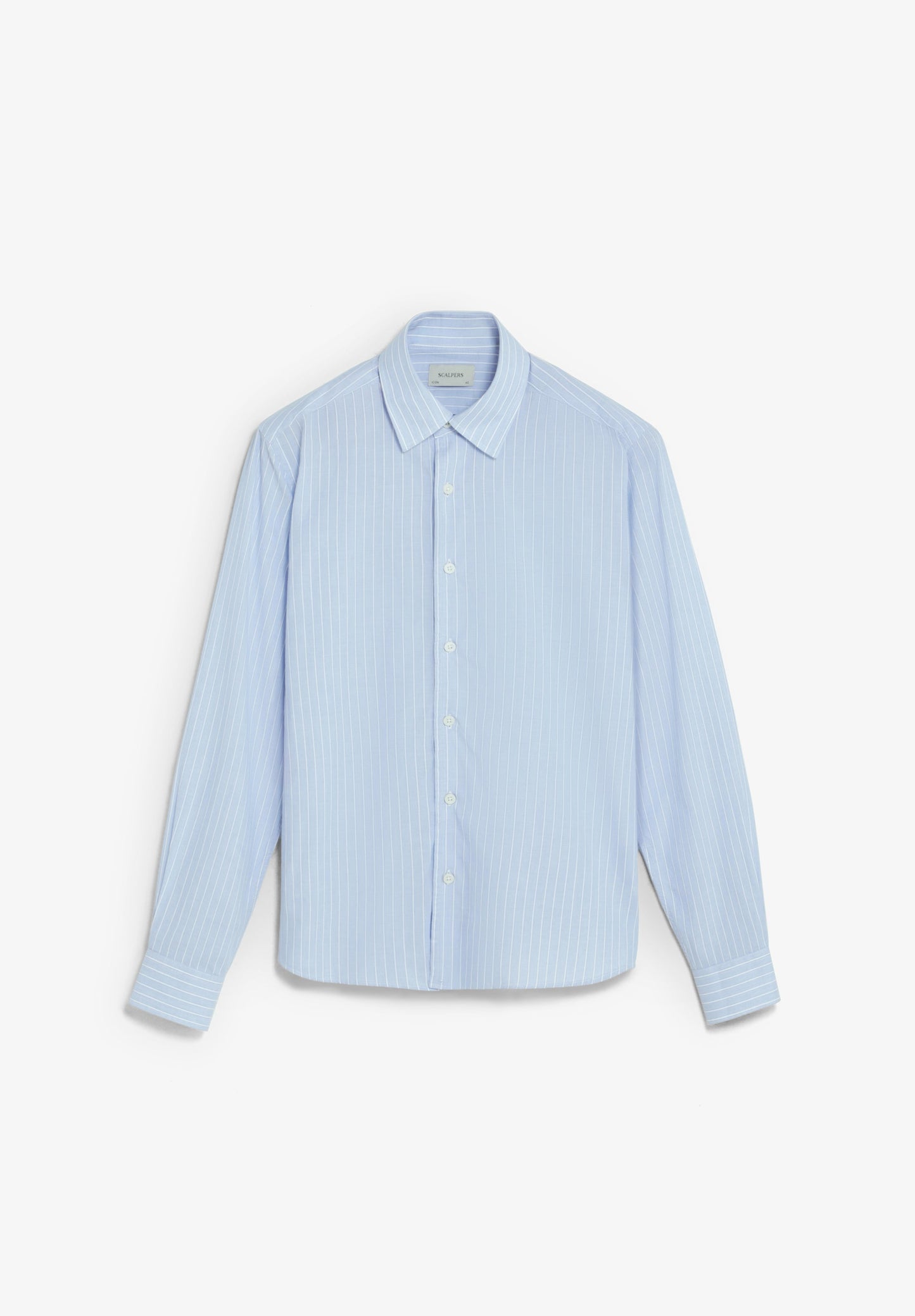 REGULAR FIT STRIPED COTTON SHIRT