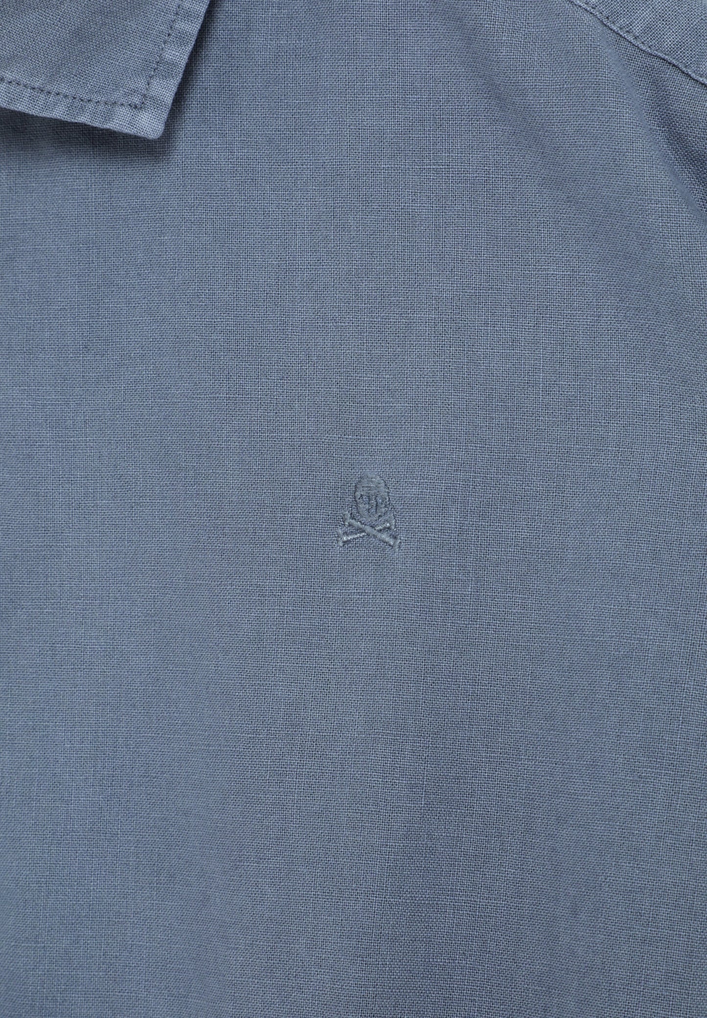 REGULAR FIT LINEN POLO SHIRT