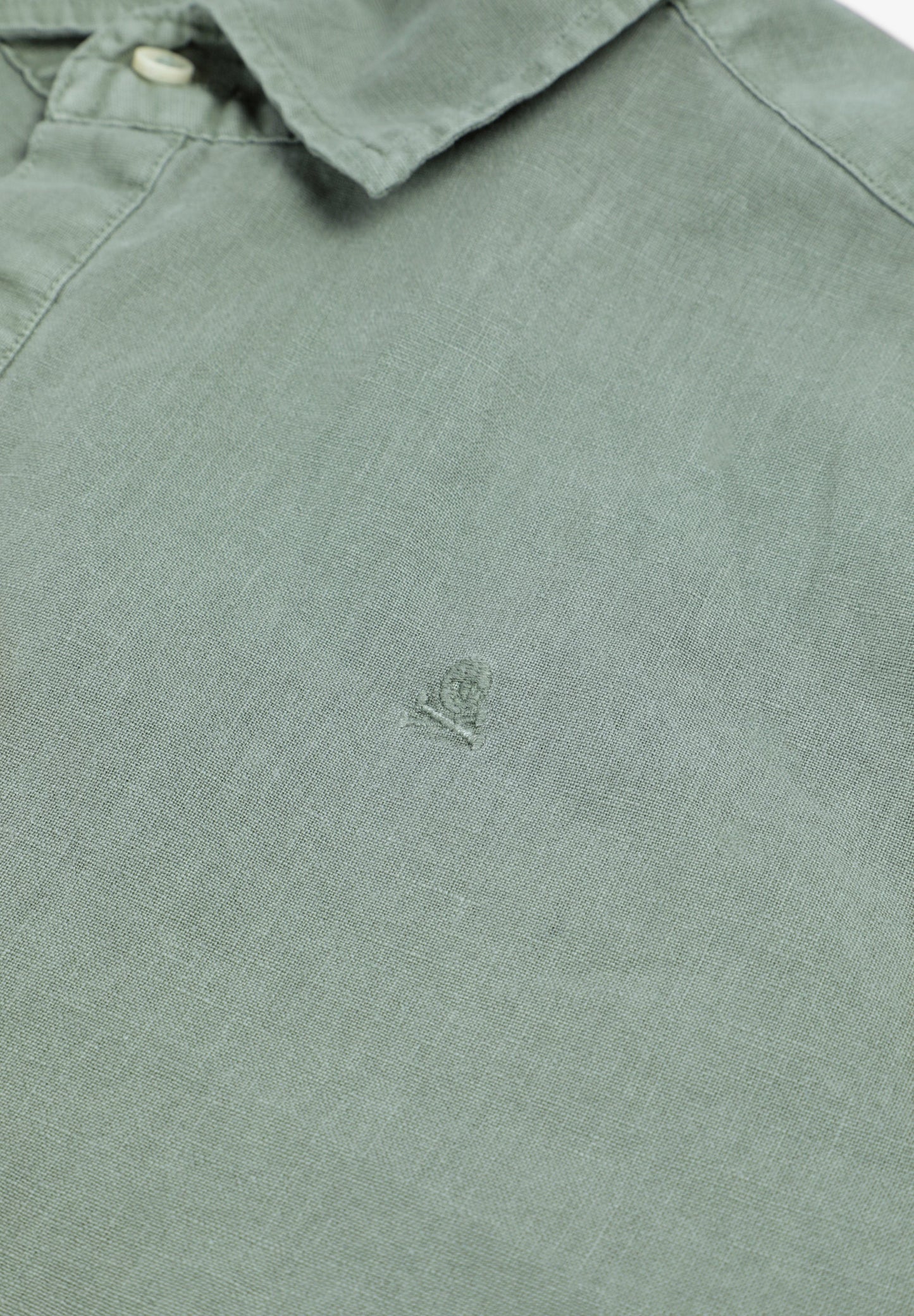 CAMICIA POLO IN LINO REGULAR FIT