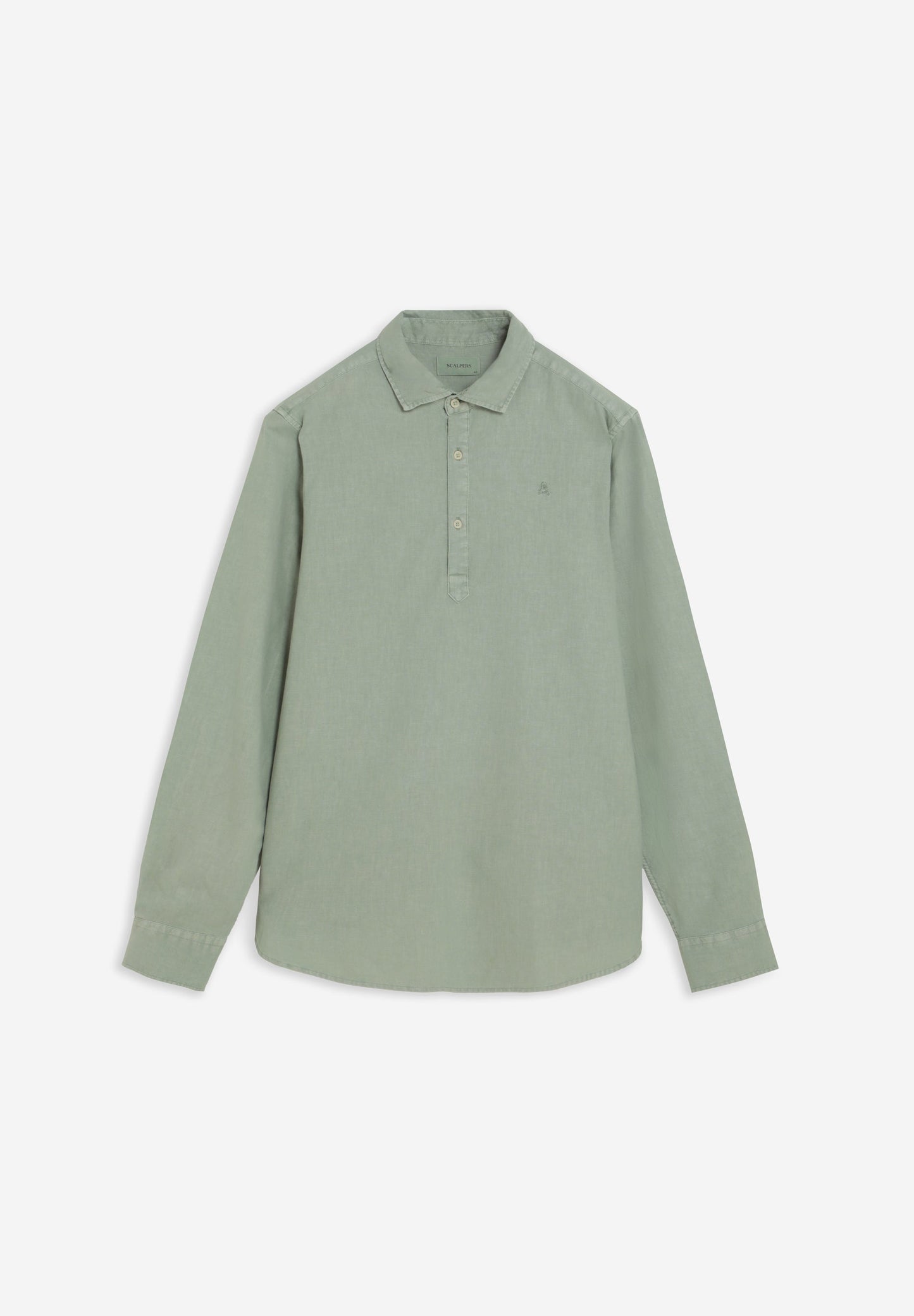 REGULAR FIT-POLOHEMD MIT LEINEN