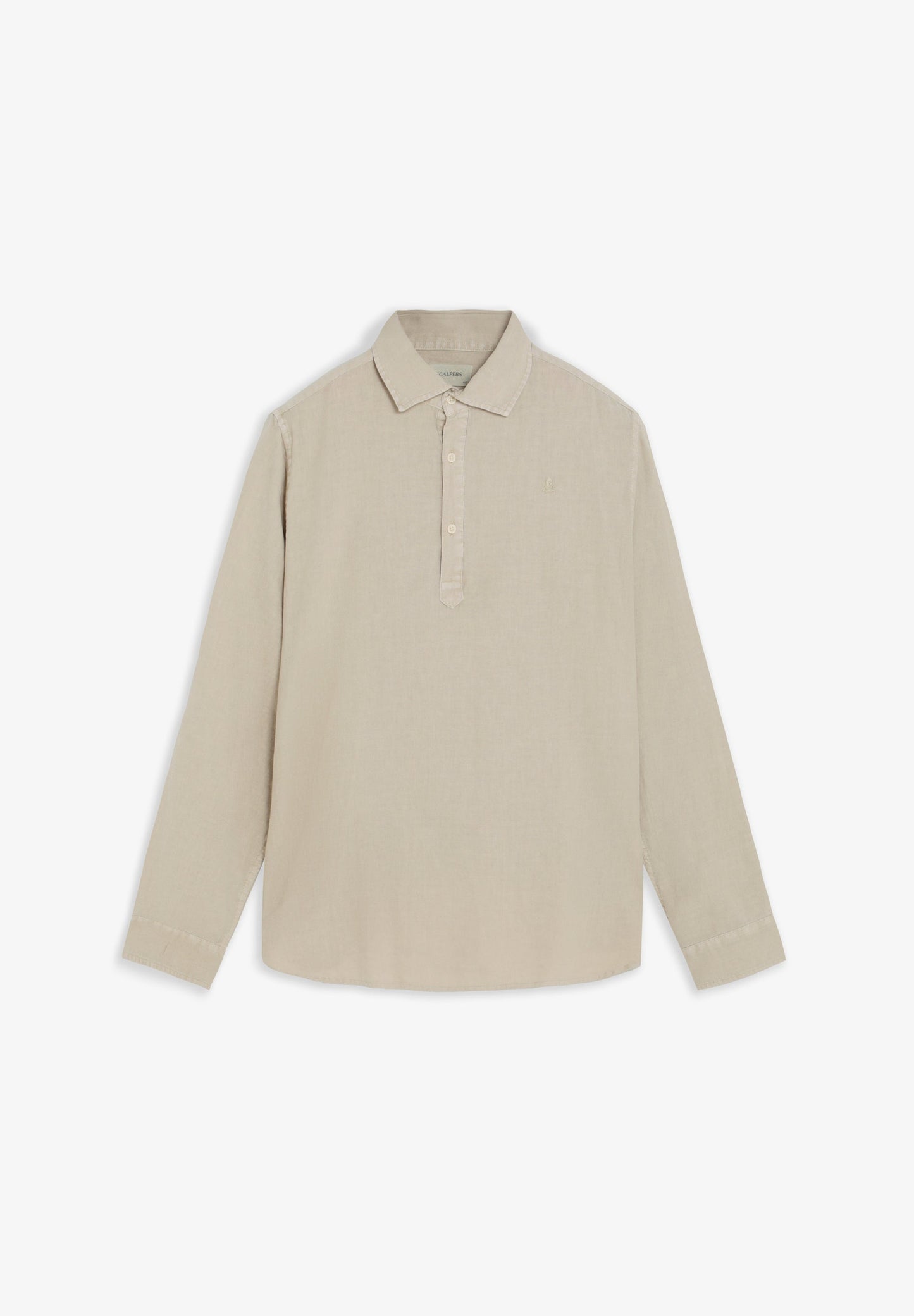 POLO CHEMISE LIN COUPE DROITE