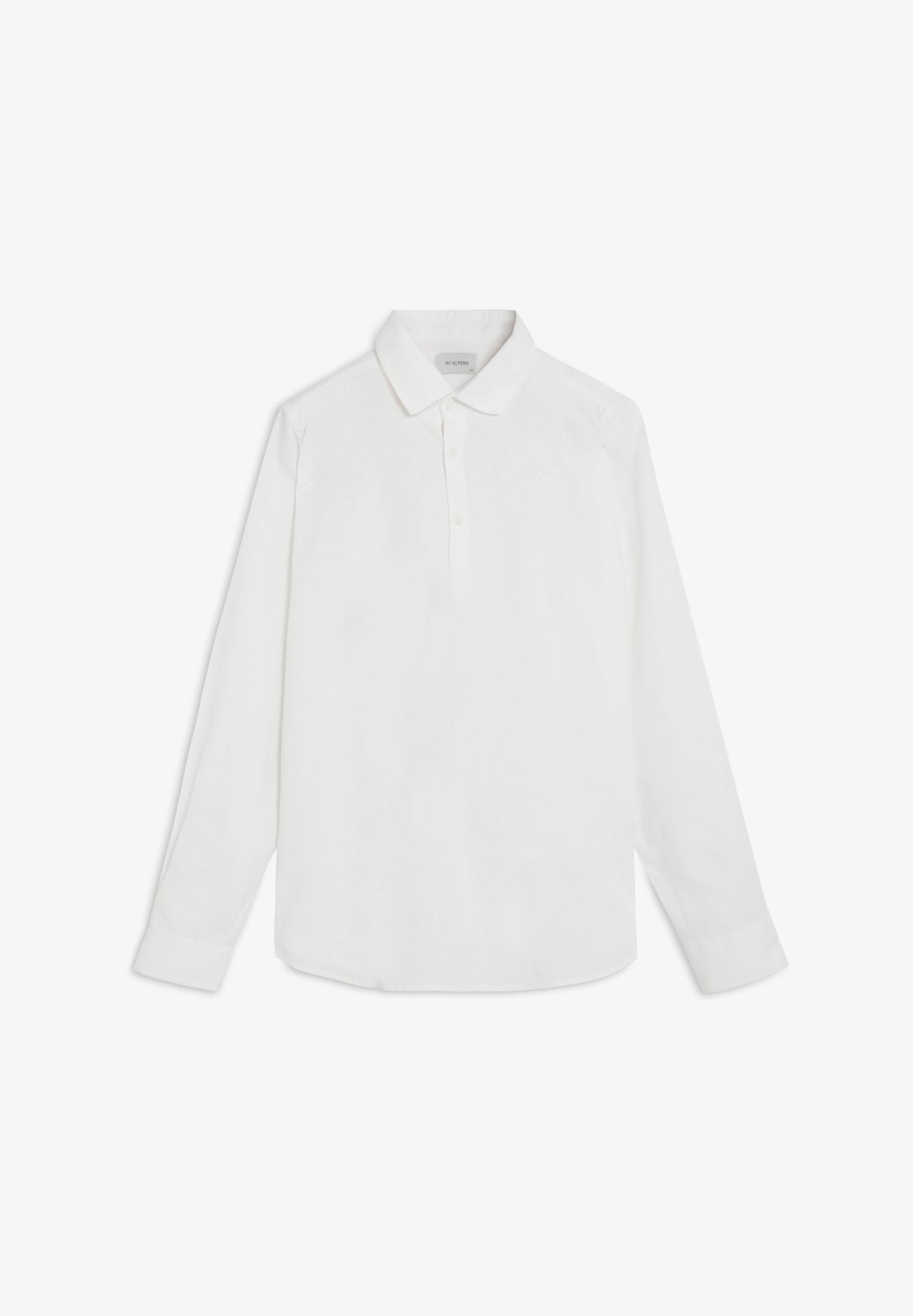 POLO CHEMISE LIN COUPE DROITE