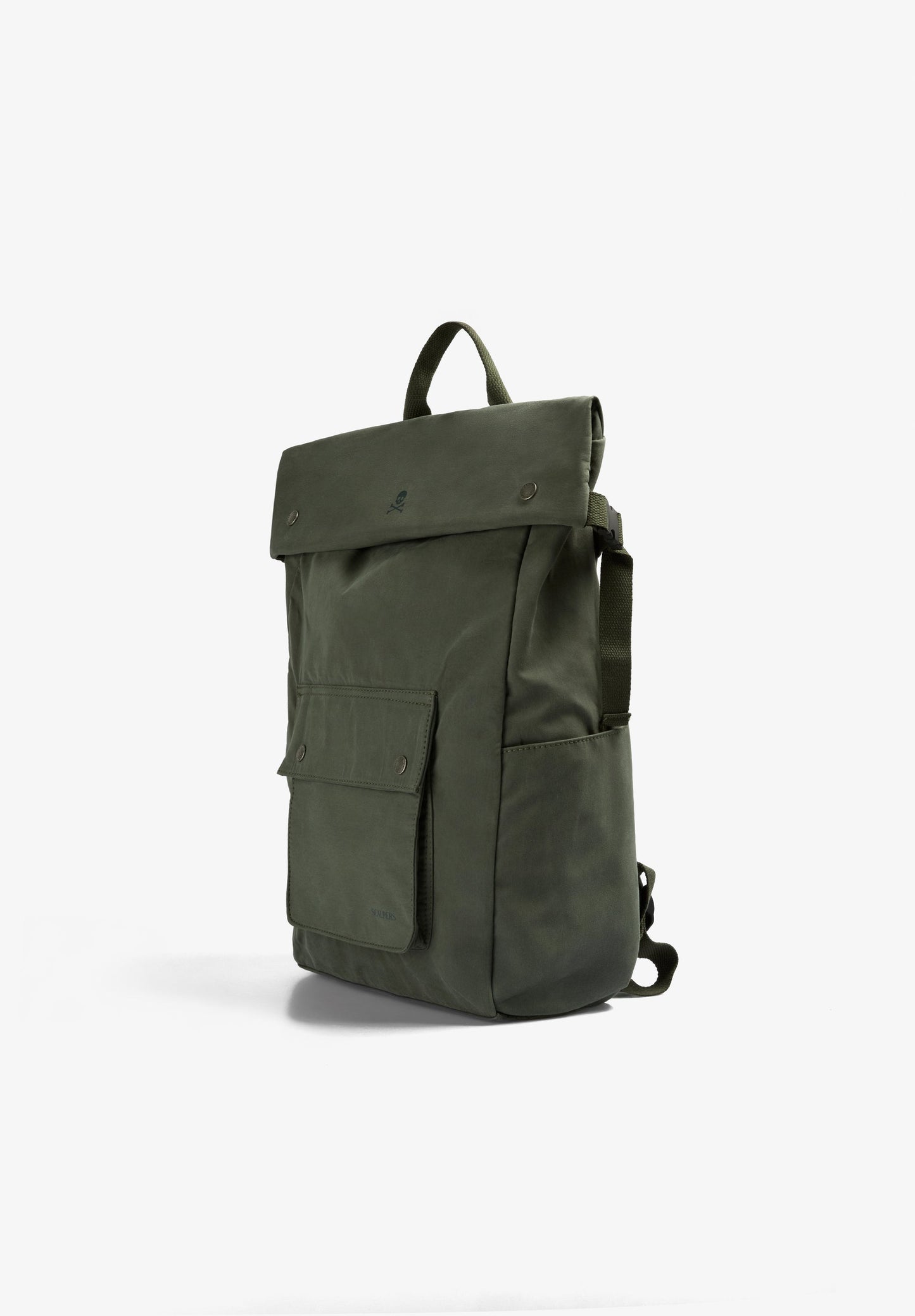 BACKPACK WITH POCKET AND BUTTONS