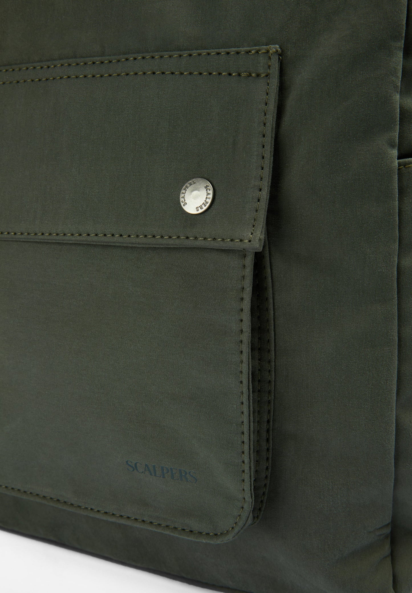 BACKPACK WITH POCKET AND BUTTONS