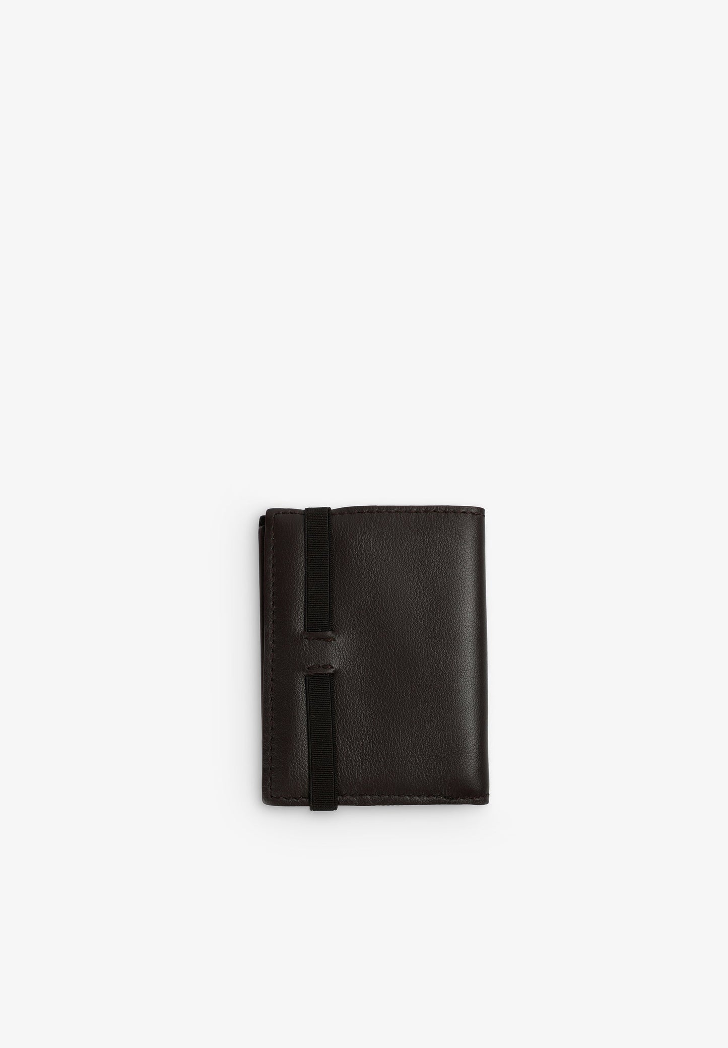 BRIEFTASCHE AUS 100 % LEDER MIT GUMMIZUG