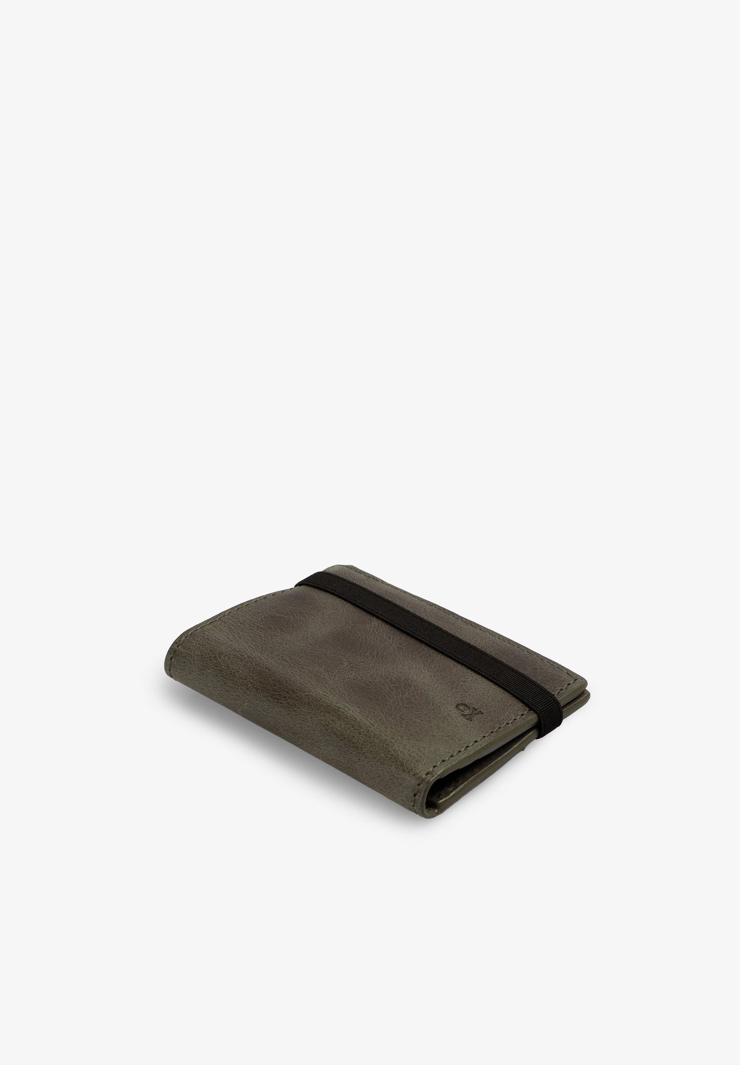 PORTAFOGLI IN 100% PELLE CON ELASTICO