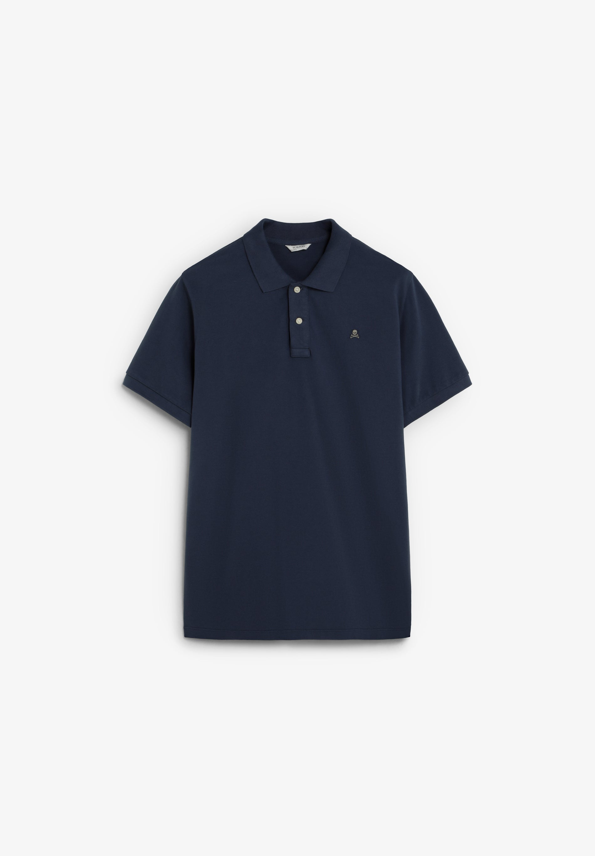 PIQUÉ POLO SHIRT WITH CONTRAST EMBROIDERY
