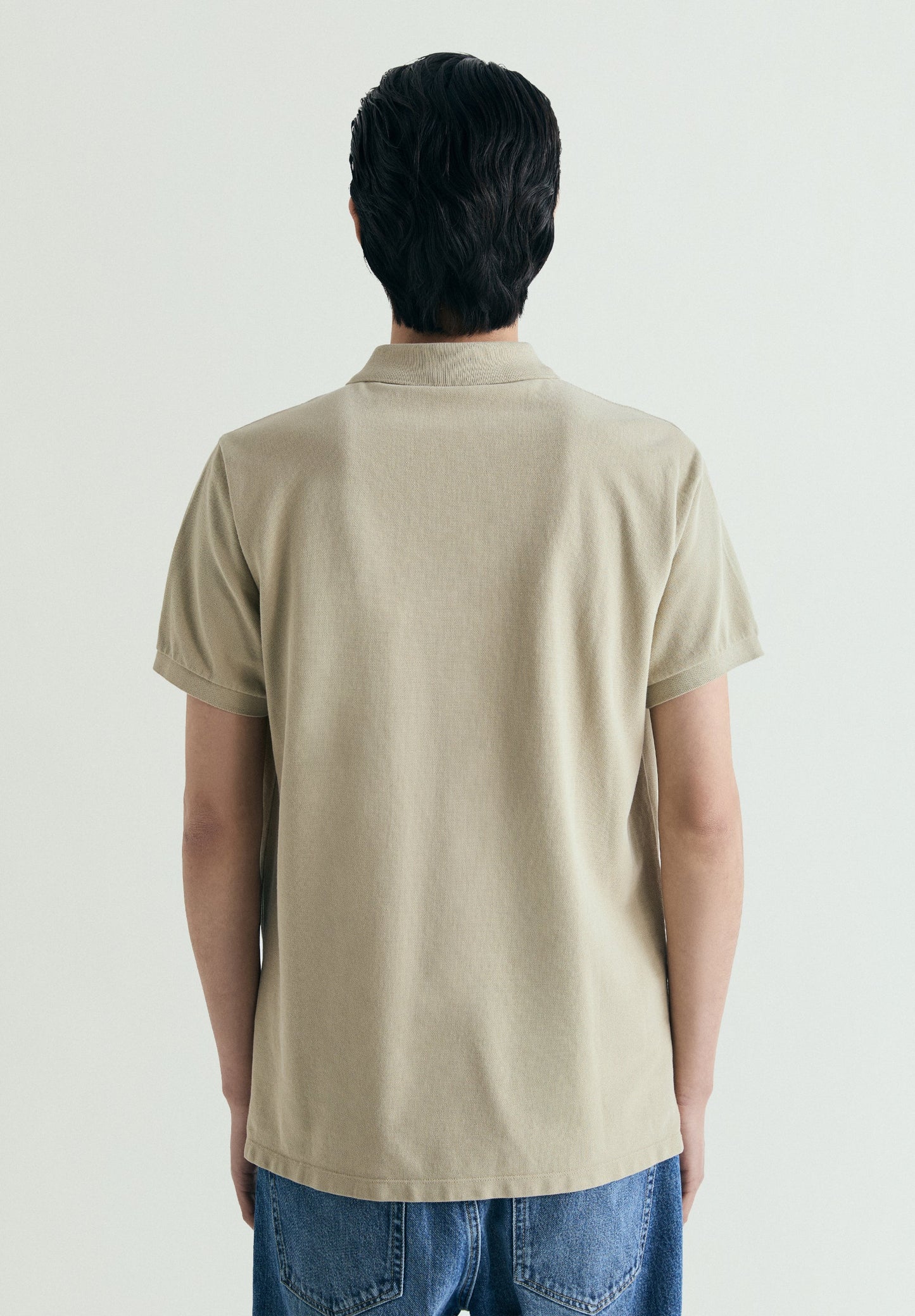 PIKEE-POLOSHIRT MIT FARBLICH ABGESETZTER STICKEREI