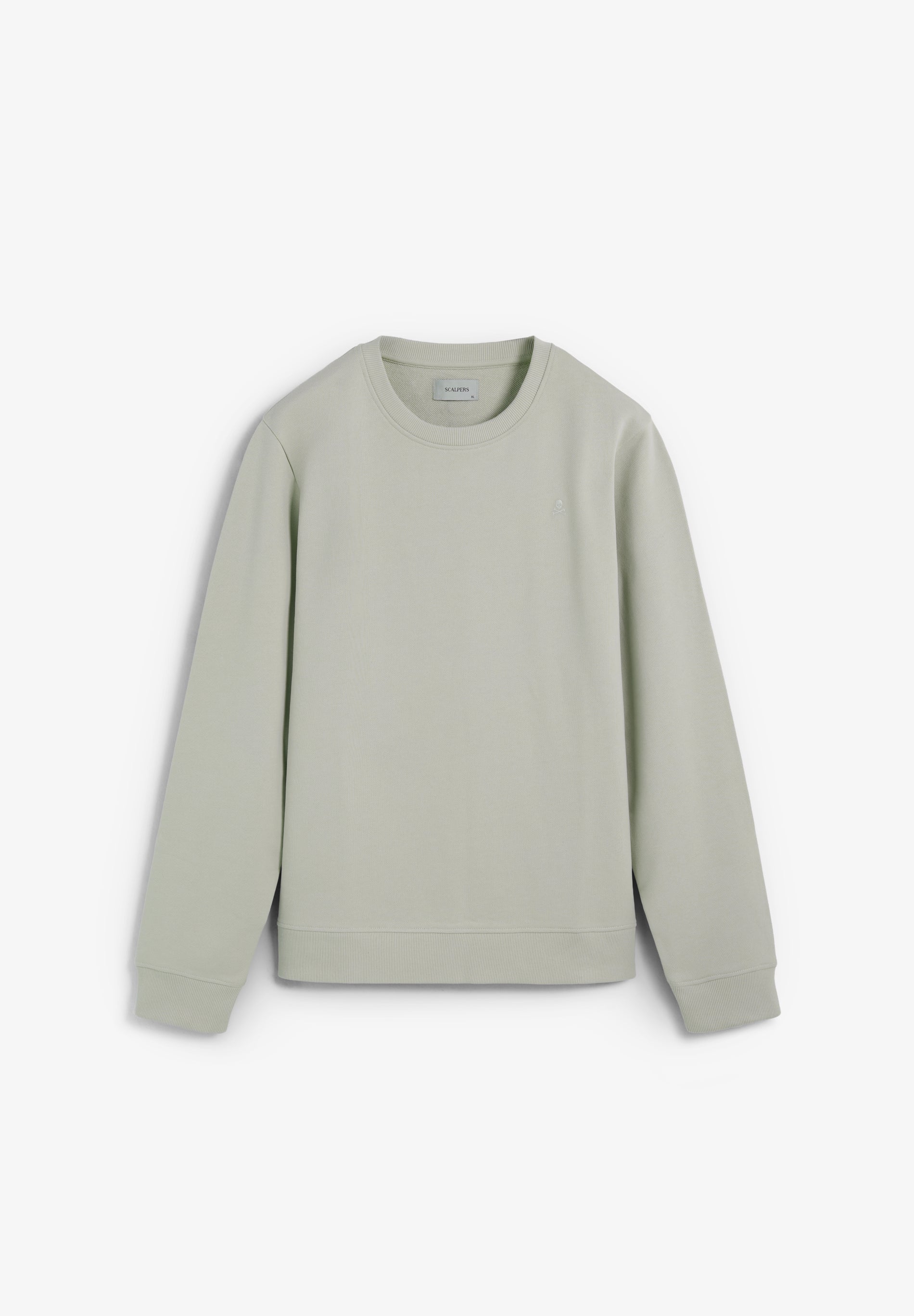 WASHED EMBROIDERED SWEATSHIRT