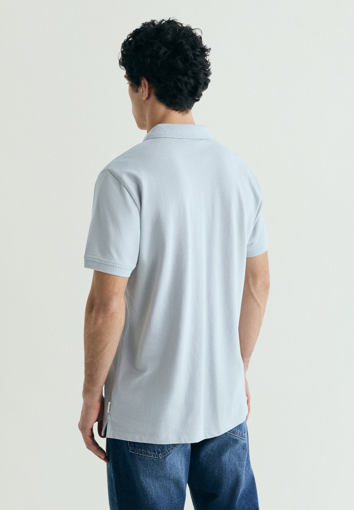 PIQUÉ POLO SHIRT WITH CONTRAST SKULL