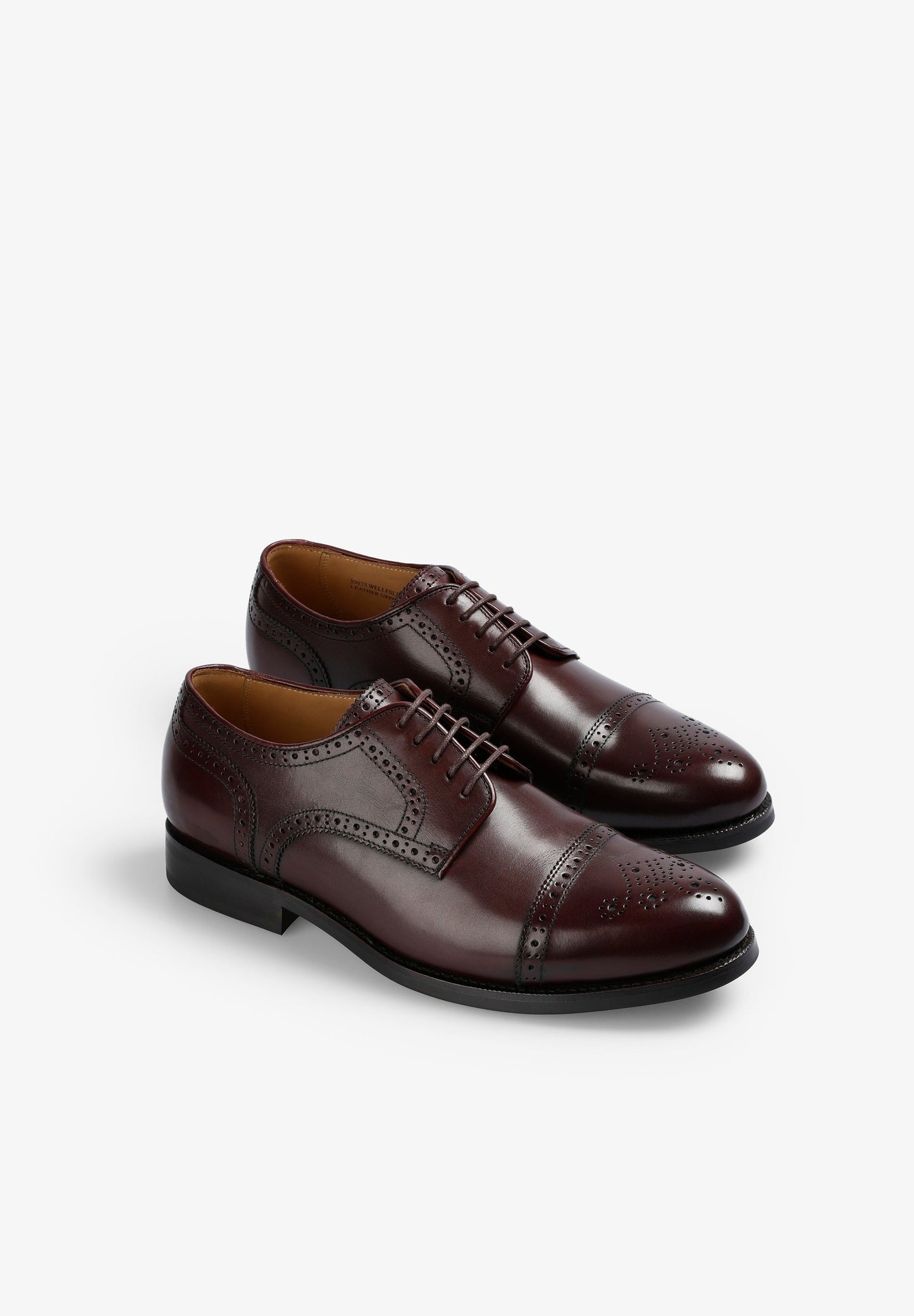 LEATHER DERBY SHOES