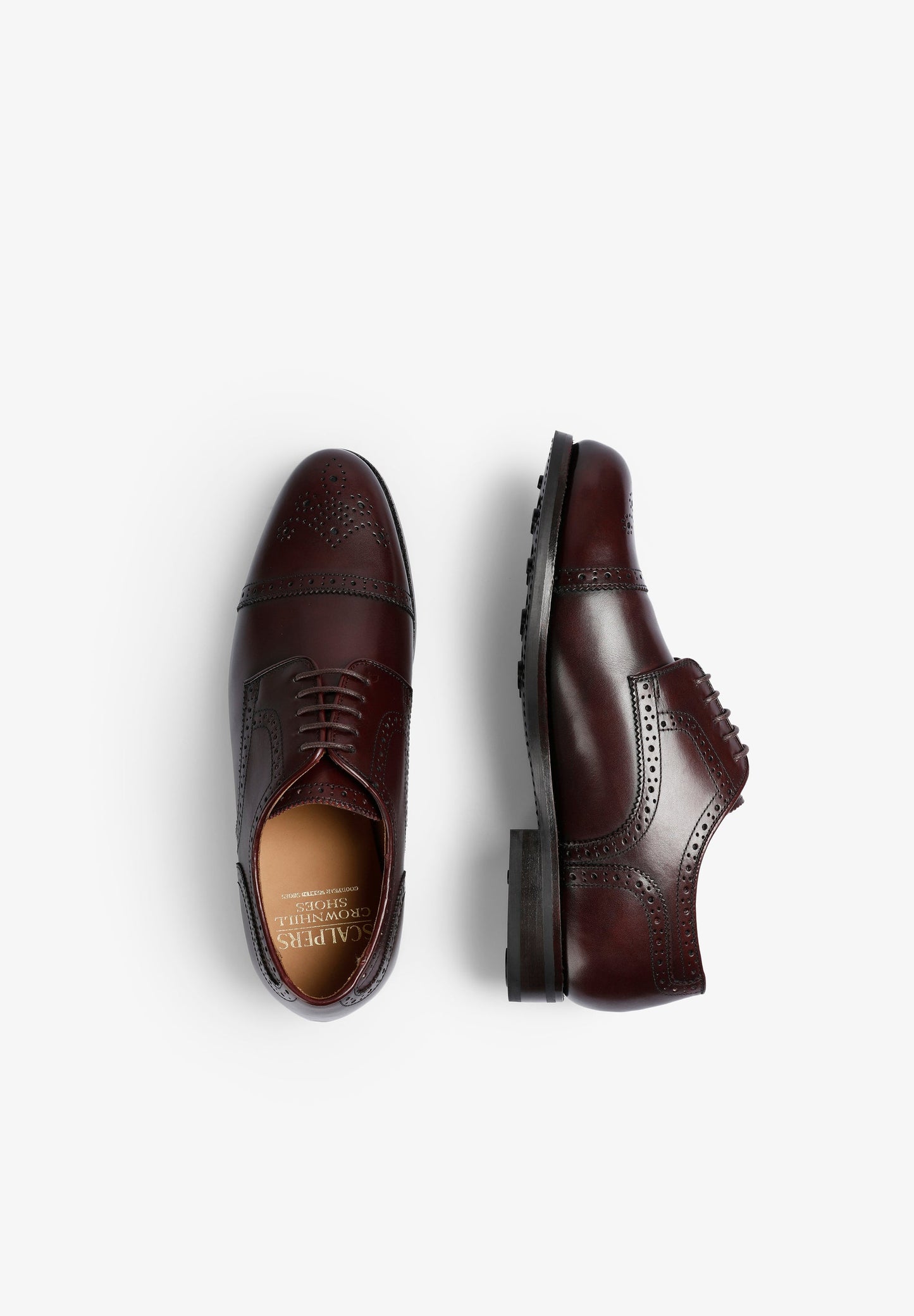 LEATHER DERBY SHOES