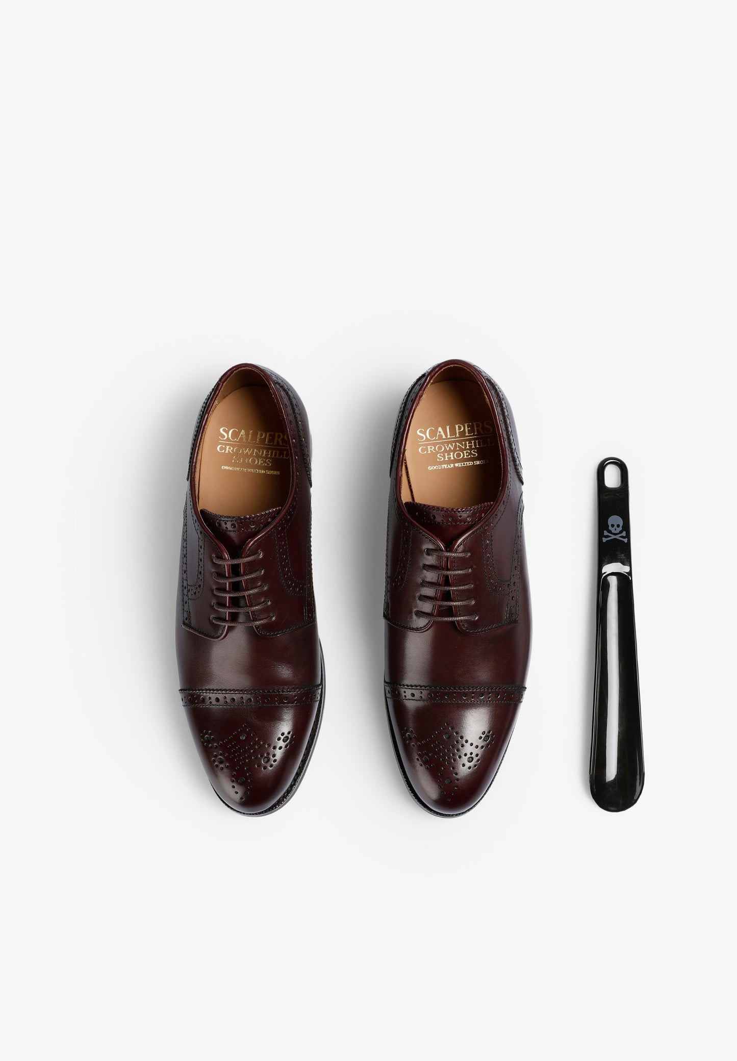 LEATHER DERBY BROGUES