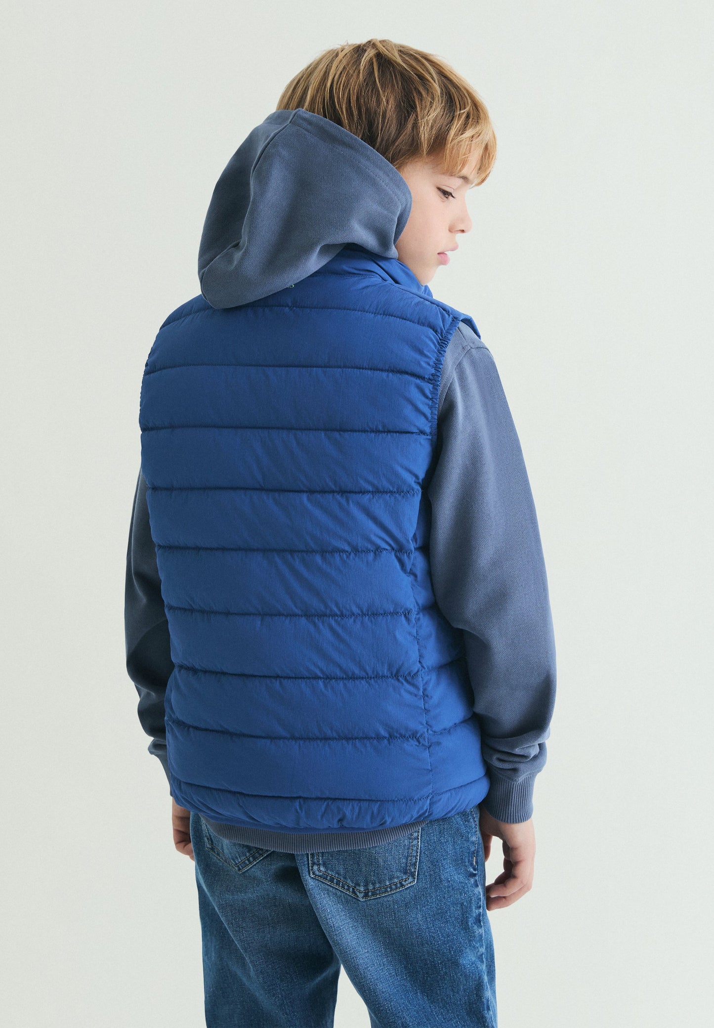 QUILTED ZIP-UP GILET