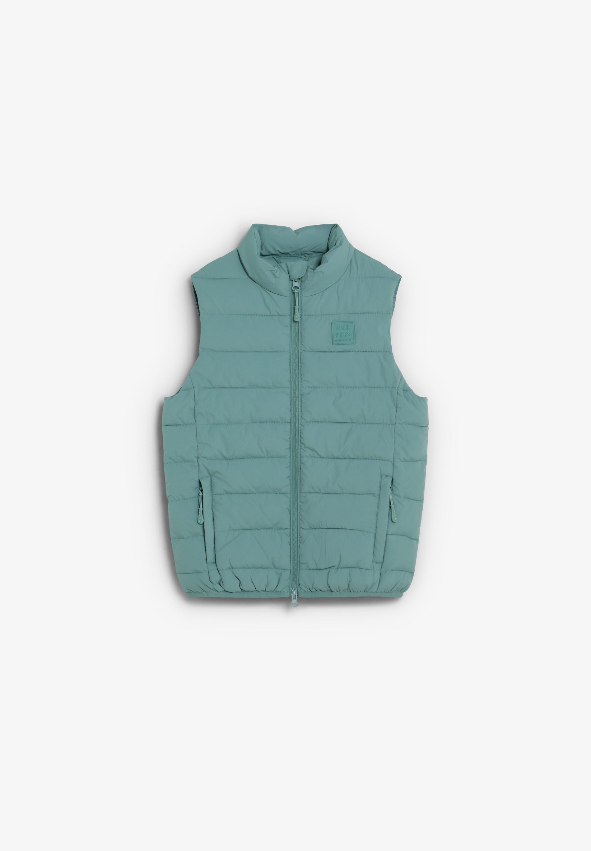 QUILTED ZIP-UP GILET
