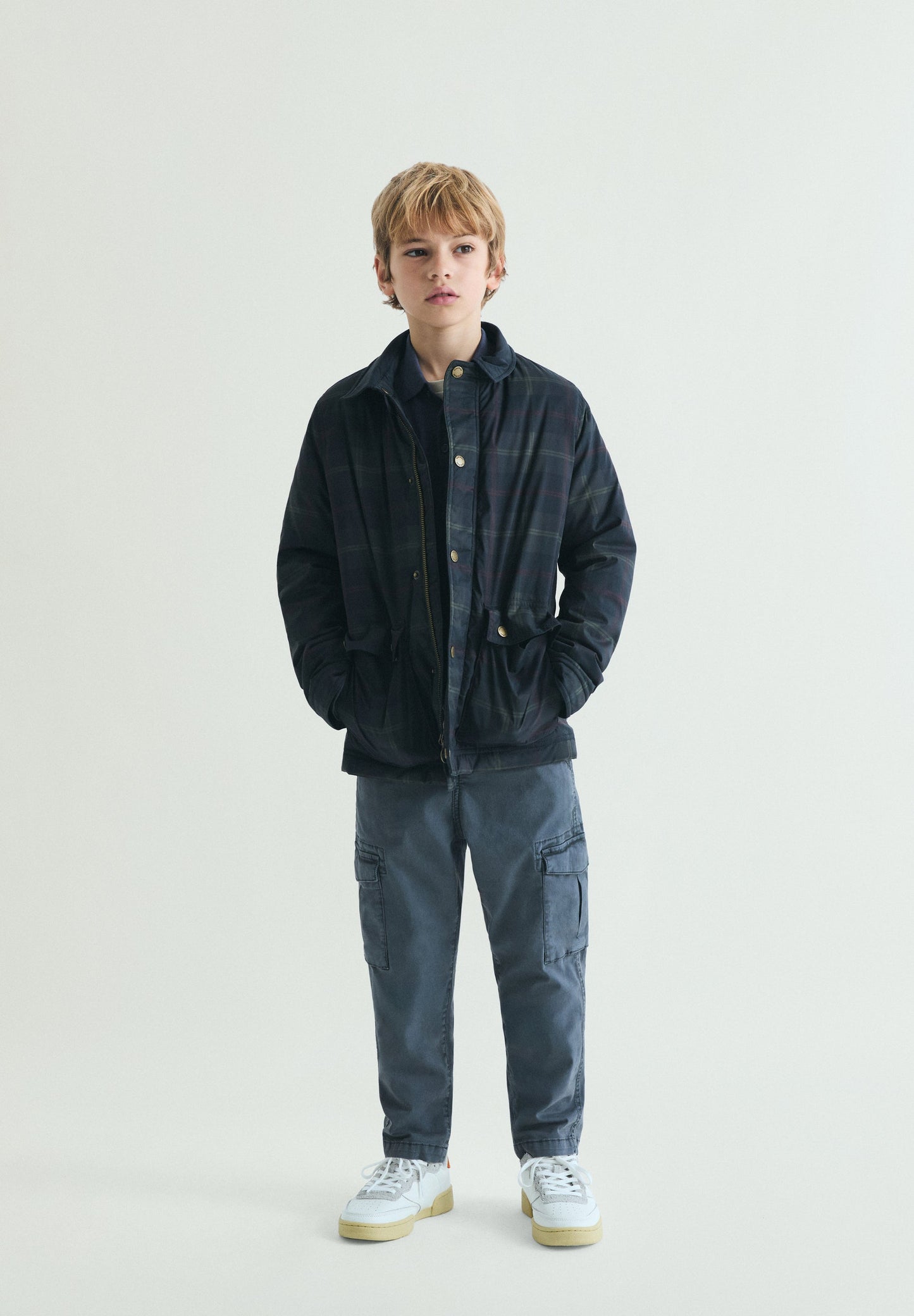 GIACCA CERATA QUADRI