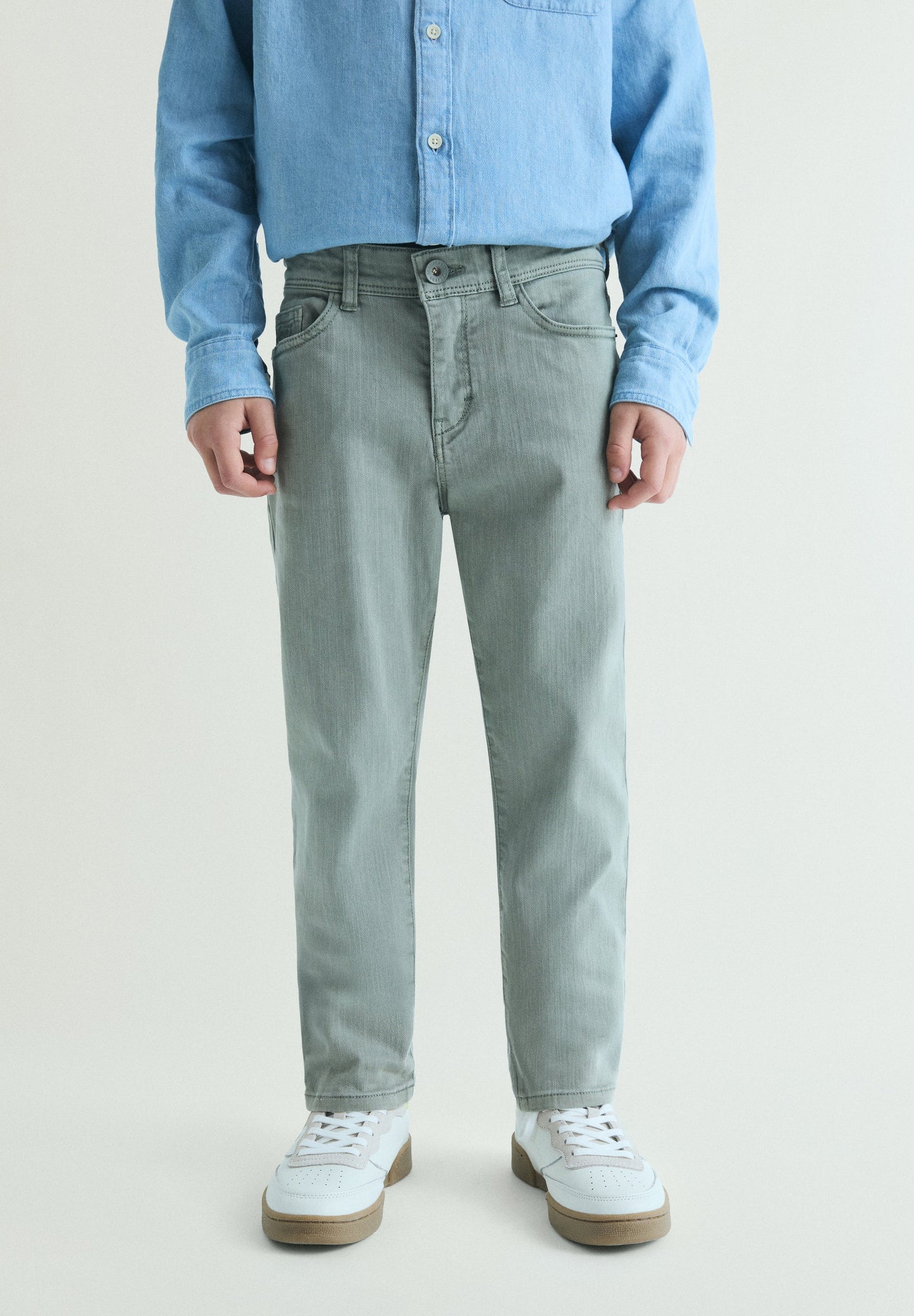 PANTALONI SLIM FIT A CINQUE TASCHE