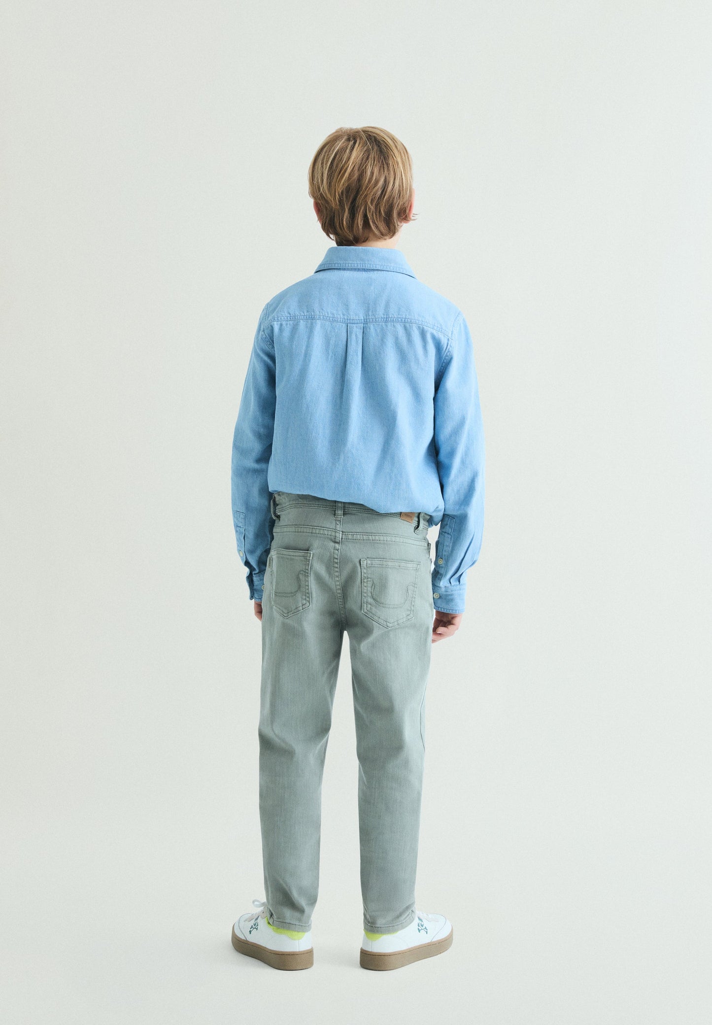 PANTALONI SLIM FIT A CINQUE TASCHE