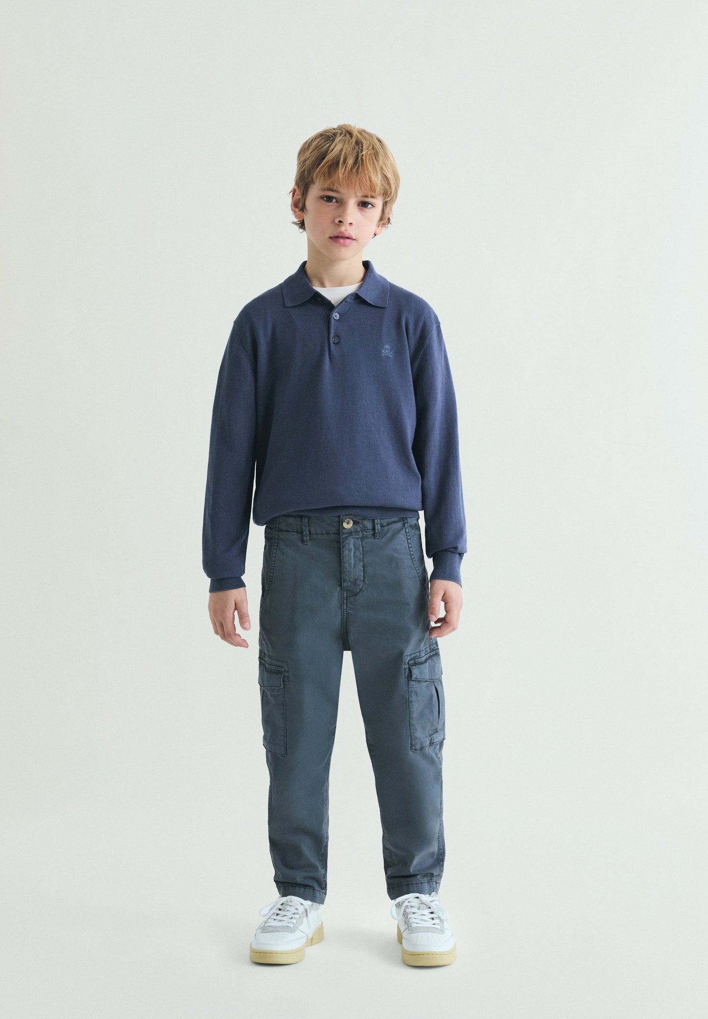 SLIM FIT CARGO TROUSERS