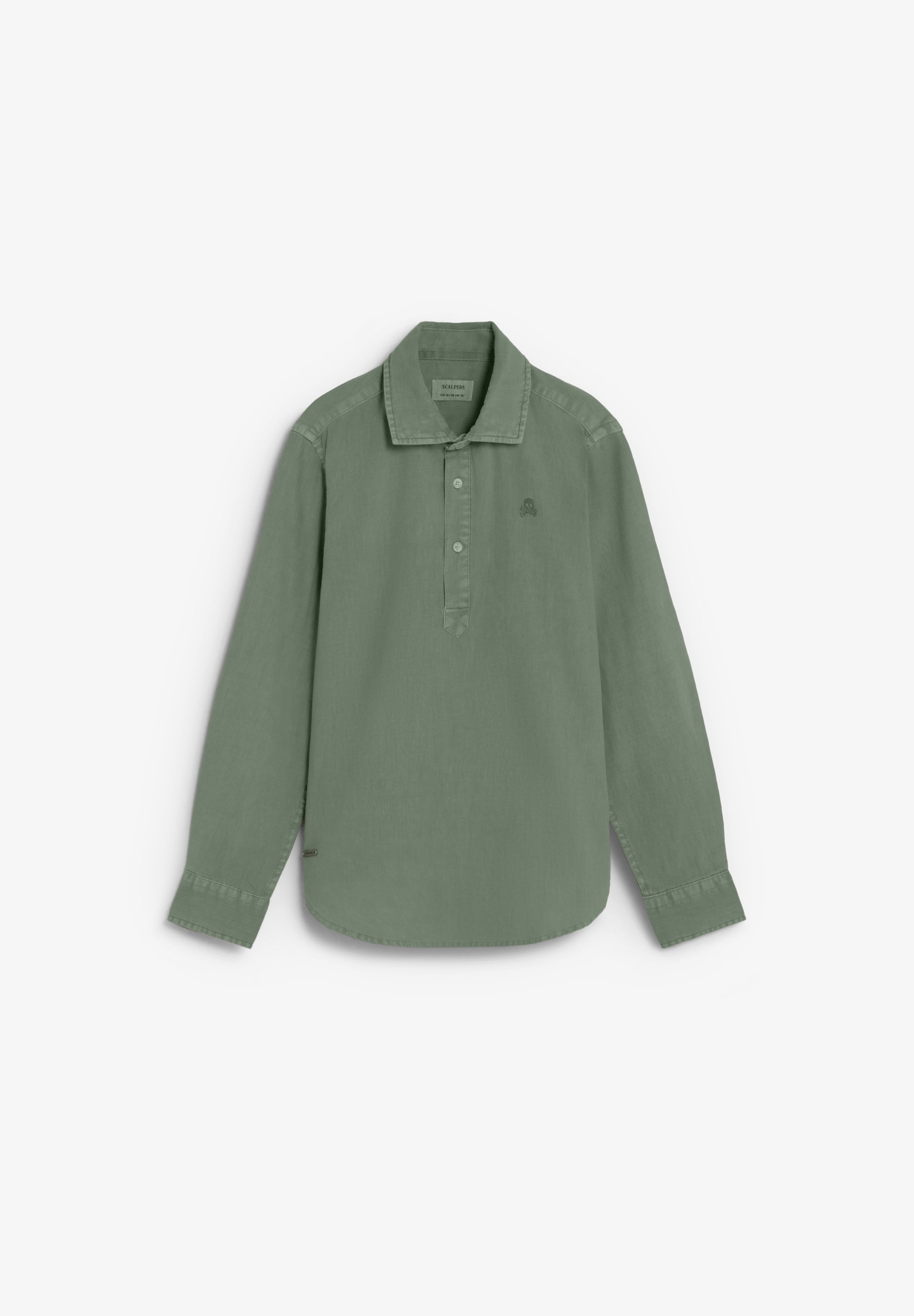 REGULAR FIT SKULL POLO SHIRT