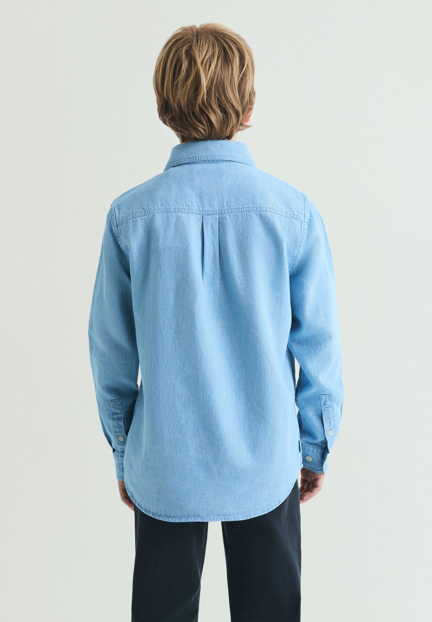 CAMICIA VINTAGE DENIM LOGO