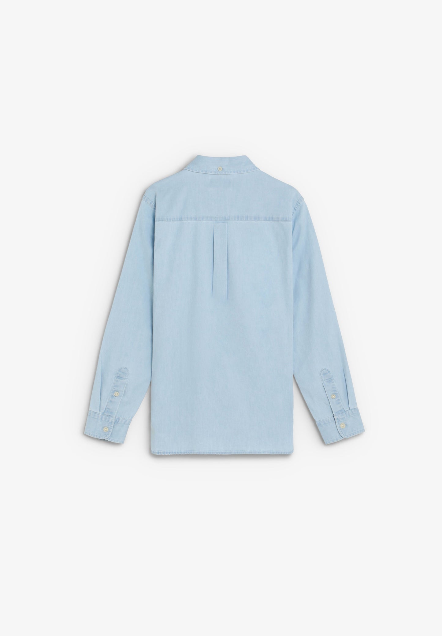 BUTTON-DOWN COLLAR DENIM SHIRT