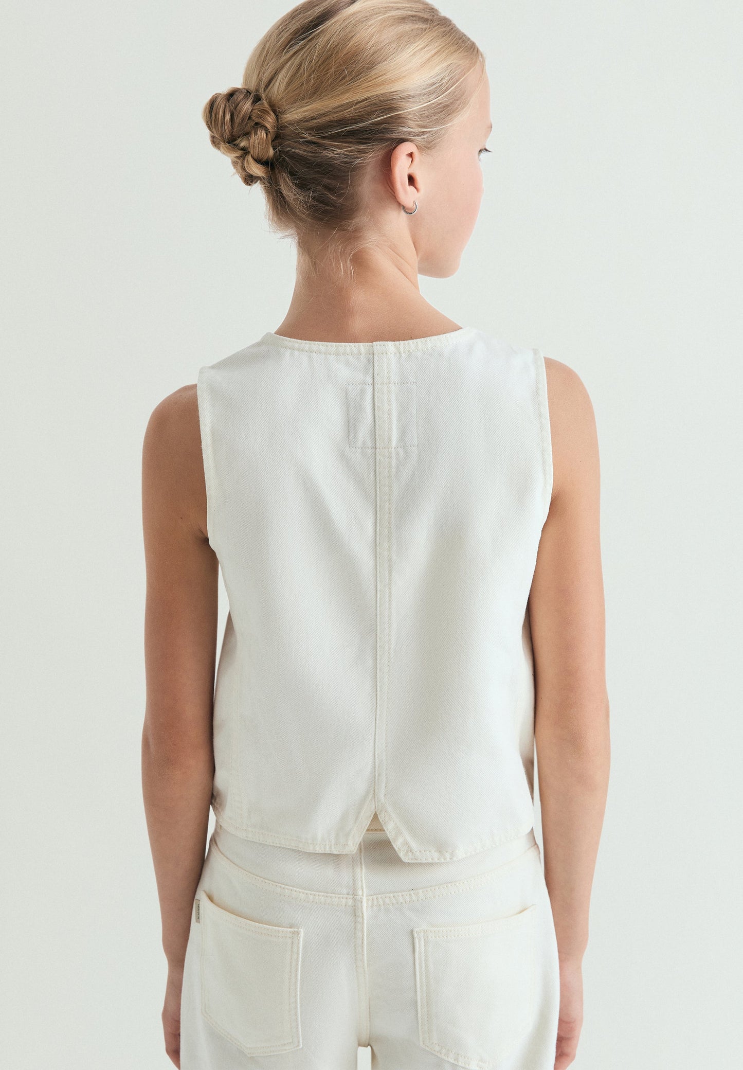 SCEMB DENIM VEST GIRLS