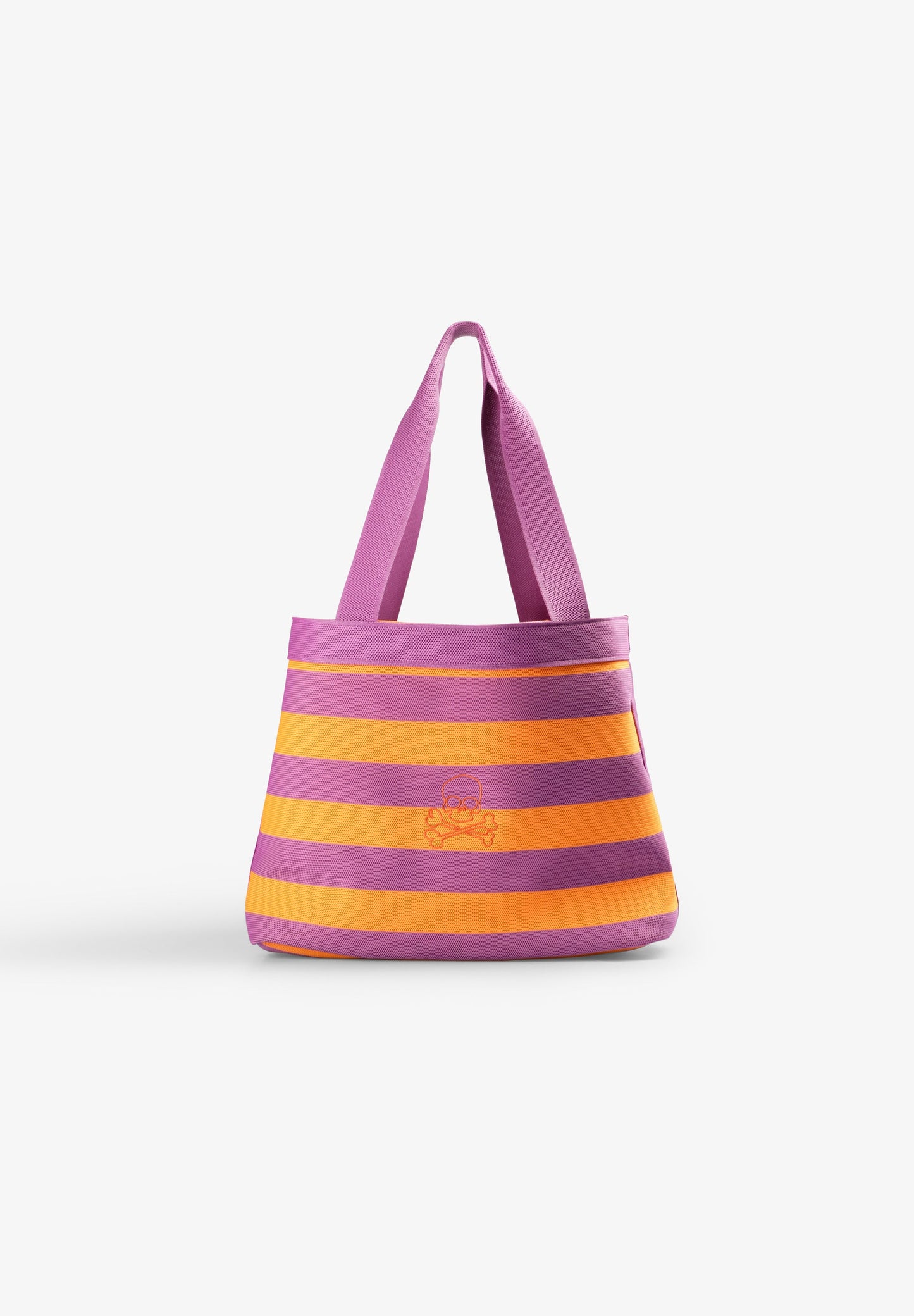 TASCHE MIT STREIFEN UND ZWEI TRAGEGURTEN