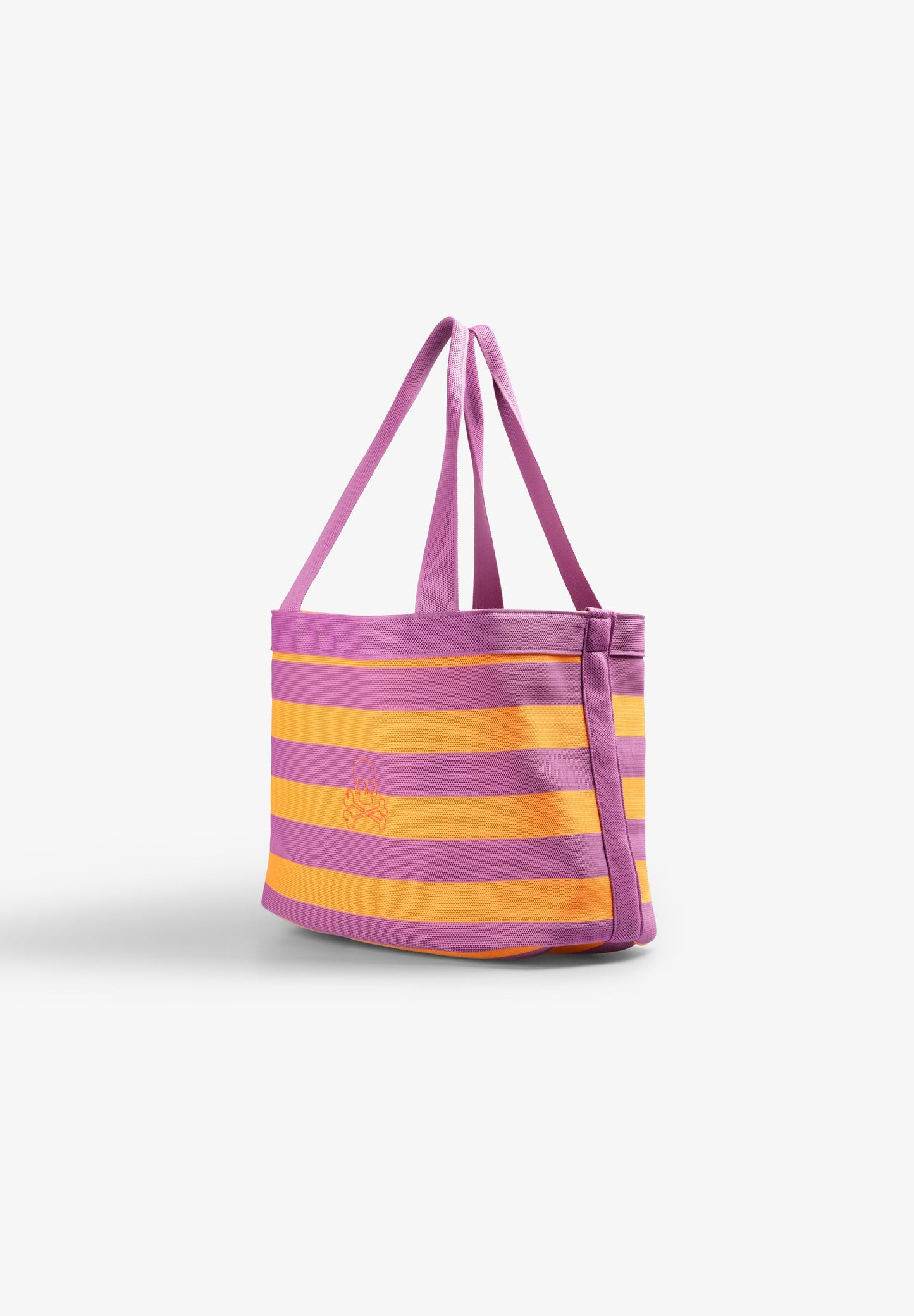 TASCHE MIT STREIFEN UND ZWEI TRAGEGURTEN