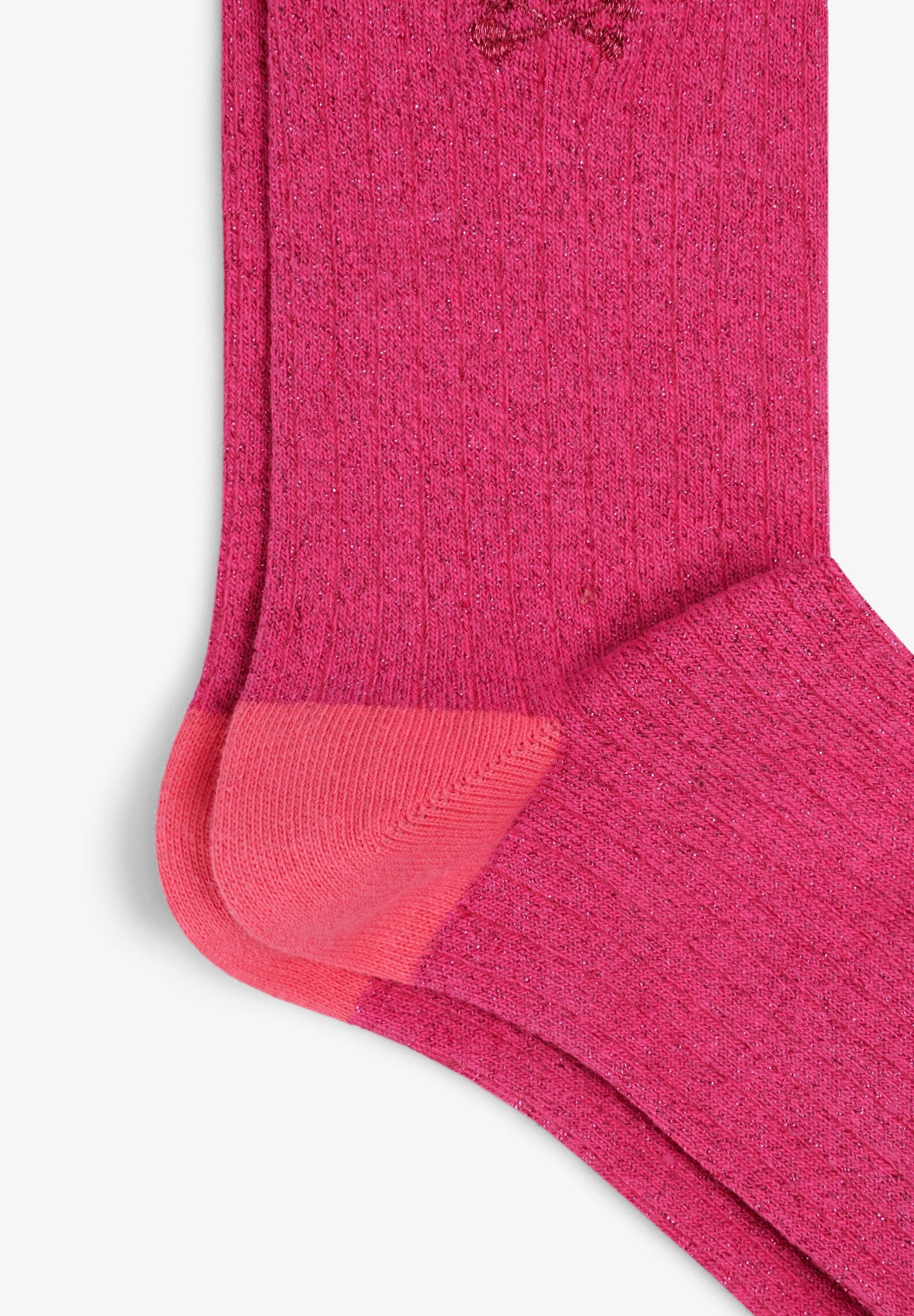 CONTRAST LUREX SOCKS