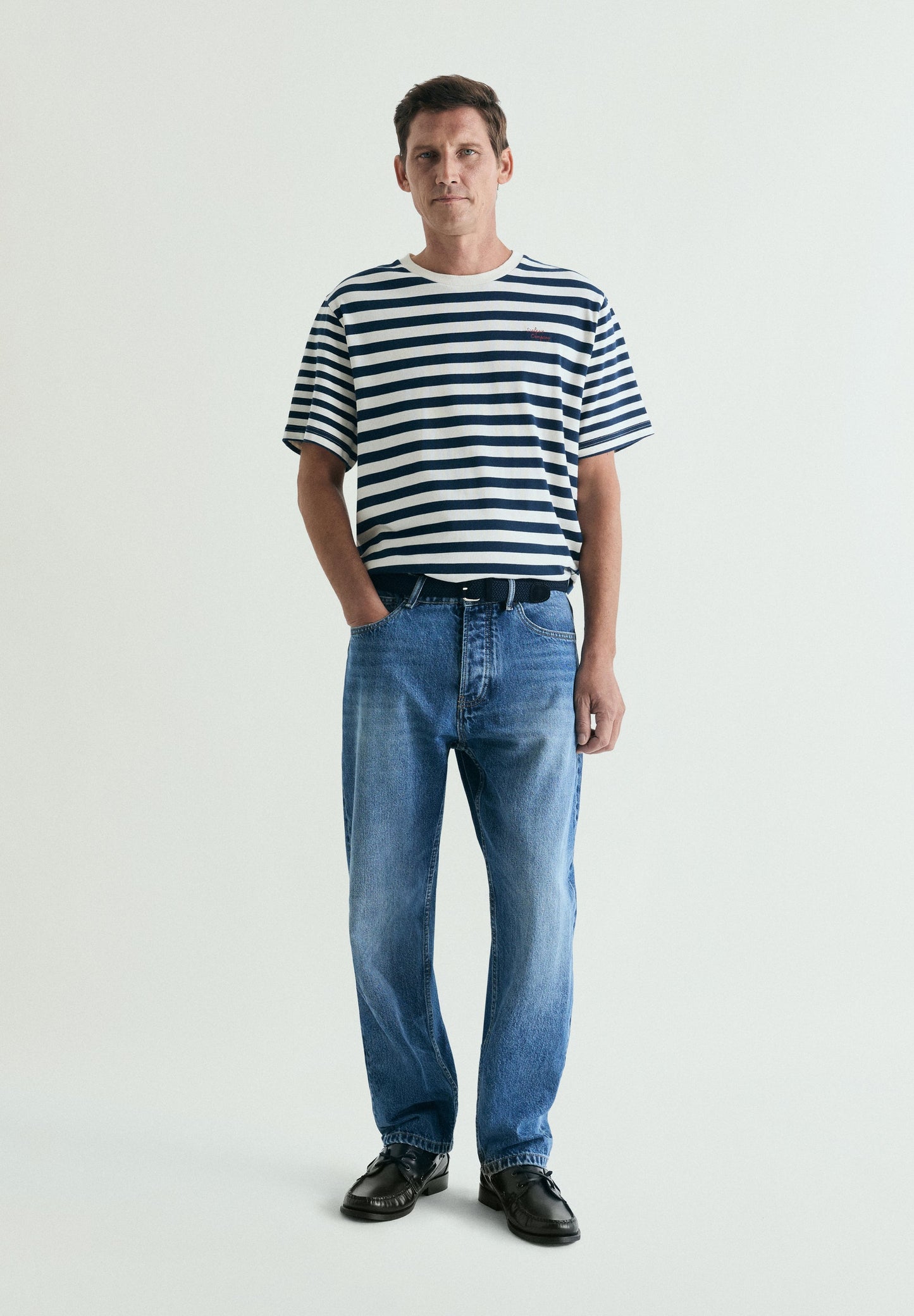 T-SHIRT RAYURES CONTRASTANTES