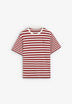 SCMIXED STRIPED TEE