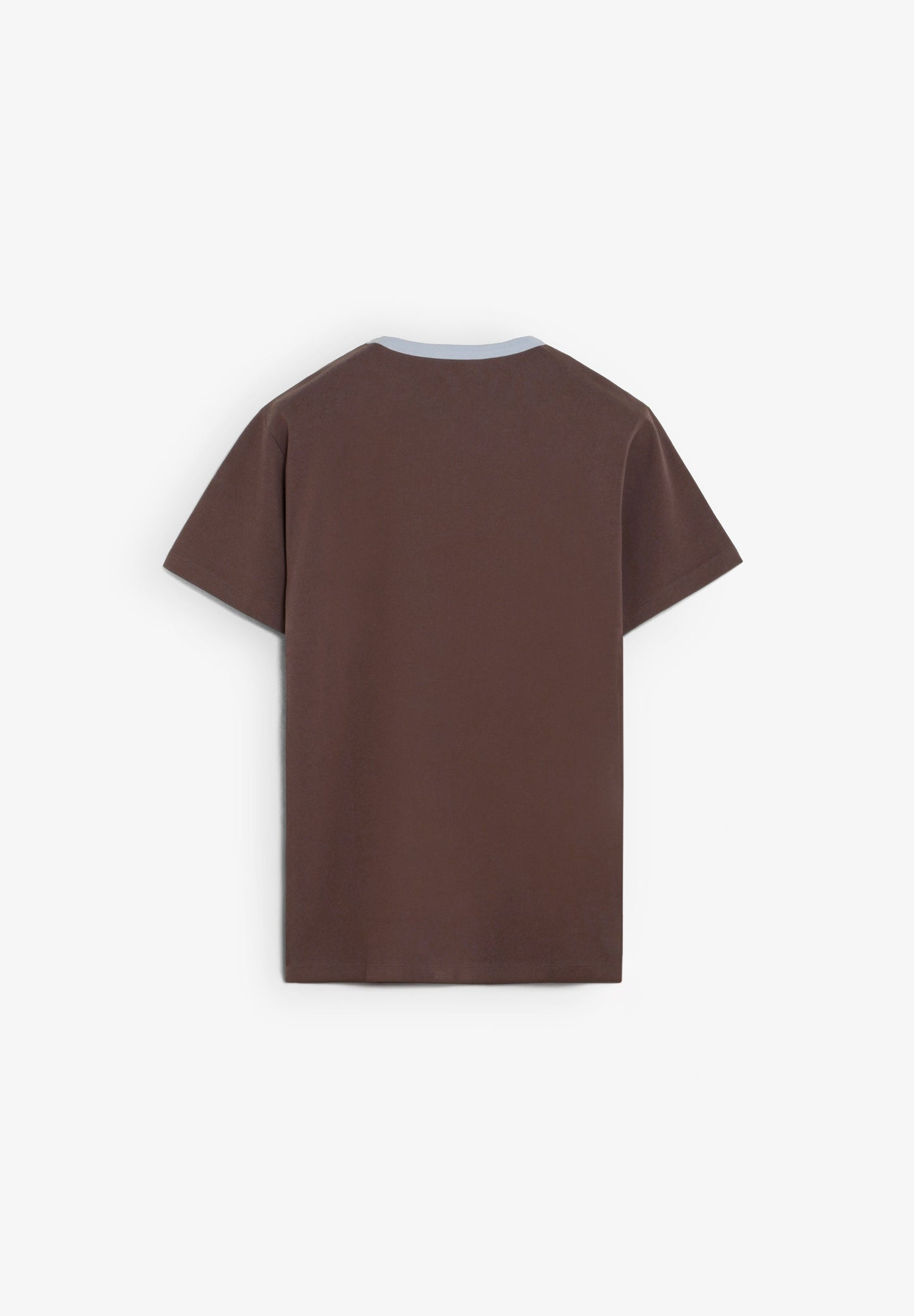 CONTRAST COLLAR T-SHIRT