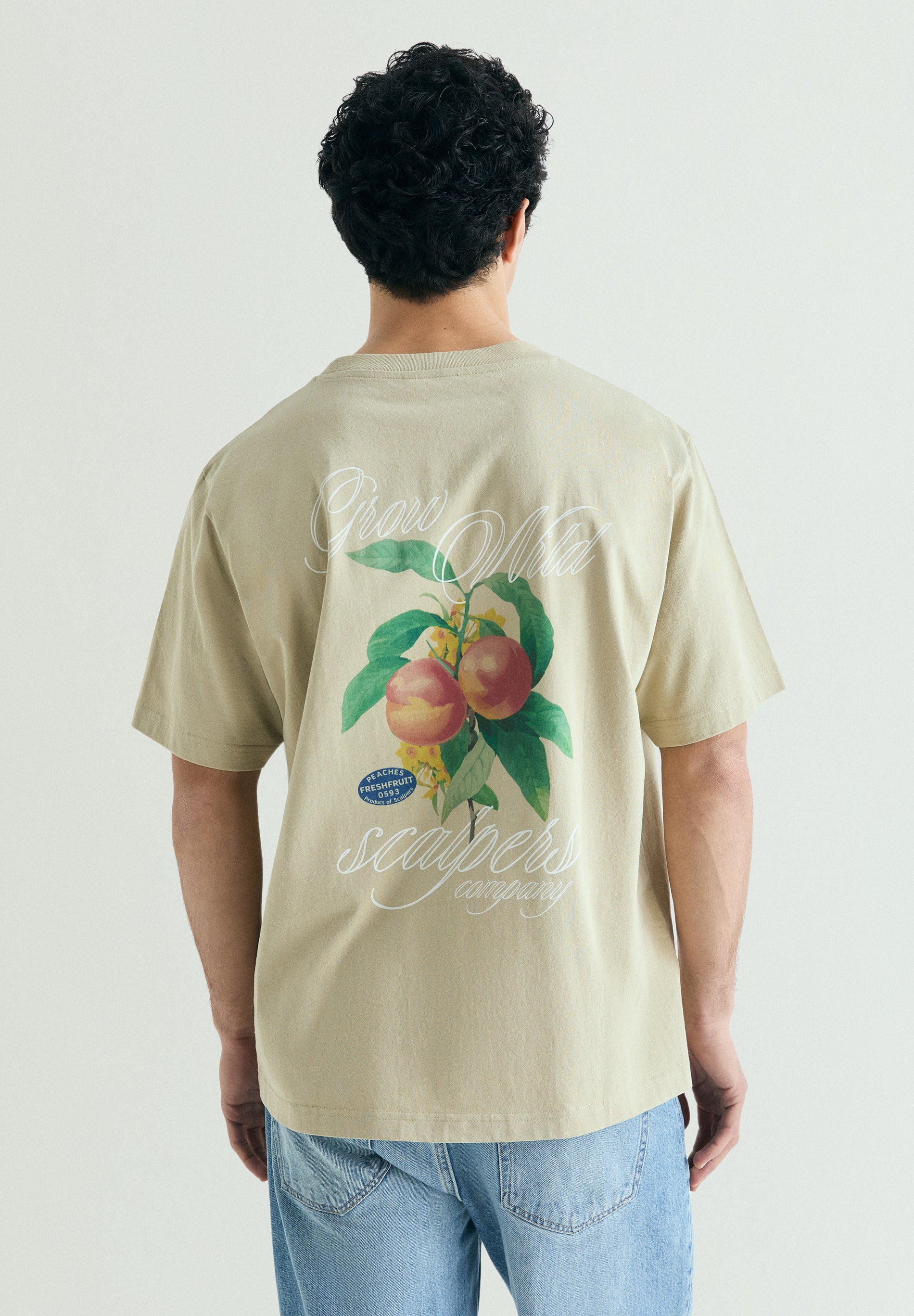 T-SHIRT IMPRIMÉ DANS LE DOS