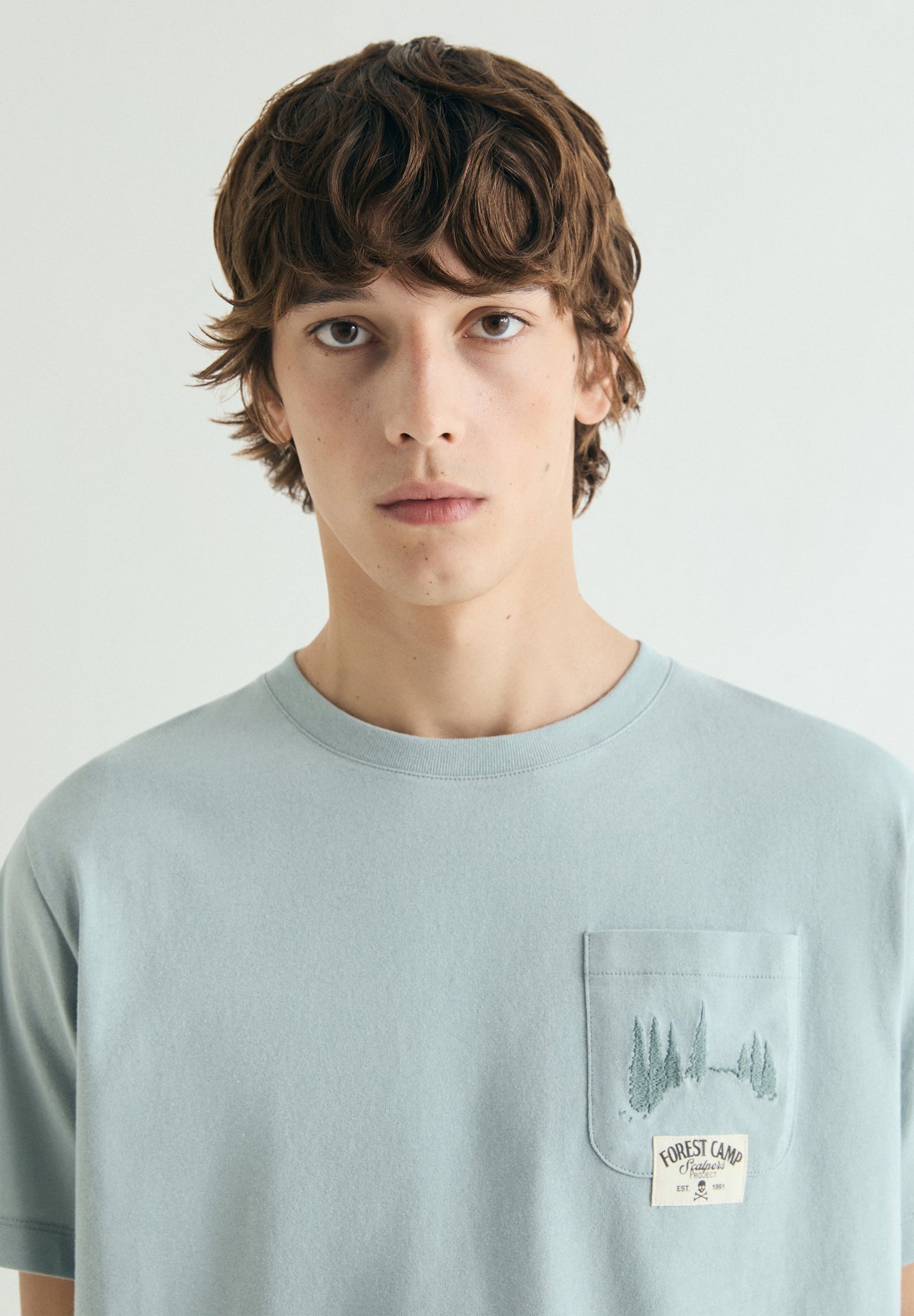 T-SHIRT IMPRIMÉ EFFET DÉLAVÉ